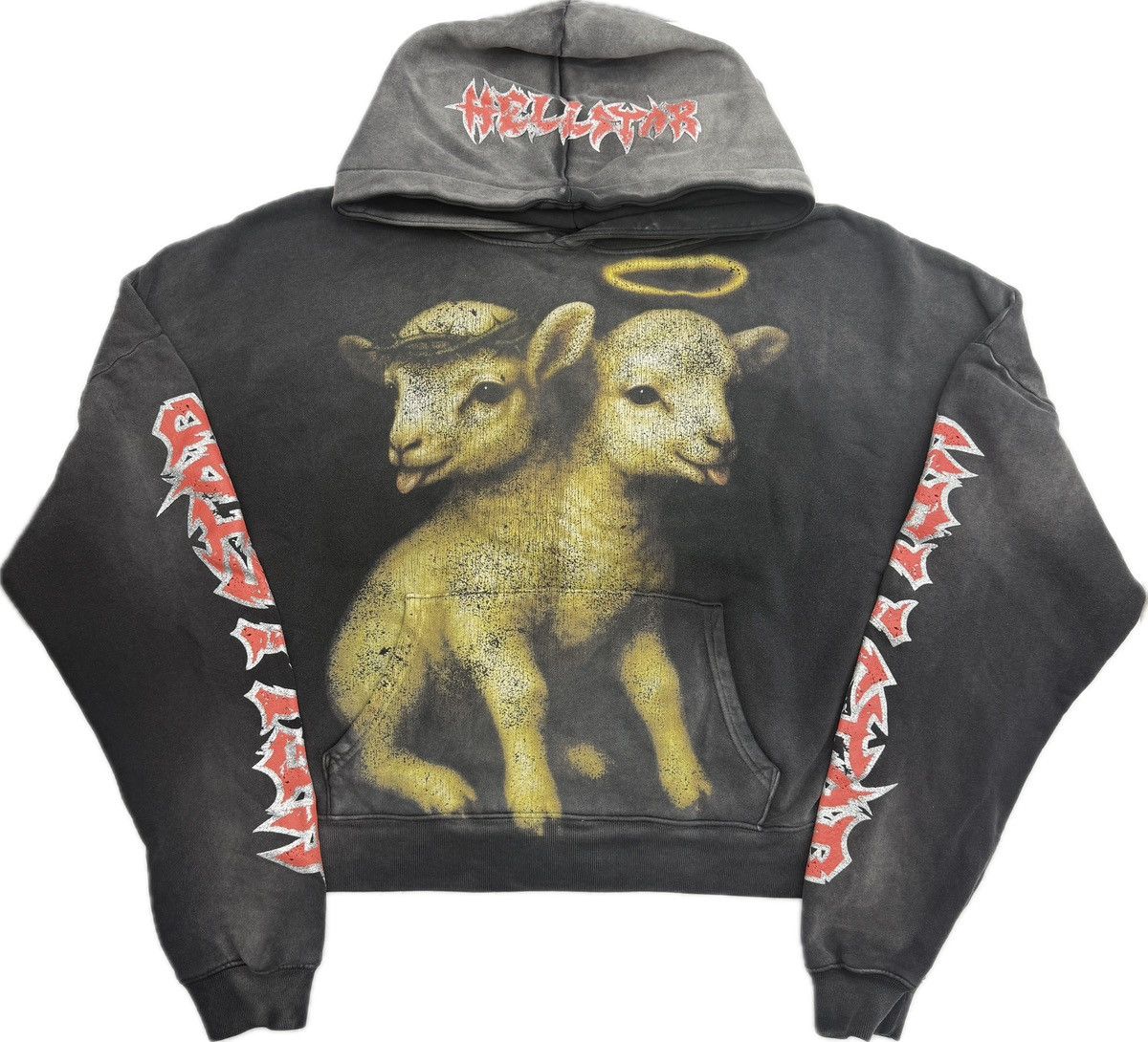 HELLSTAR Hellstar Sacrificial Lamb Hoodie Size US M / EU 48-50 / 2 - 1 Thumbnail