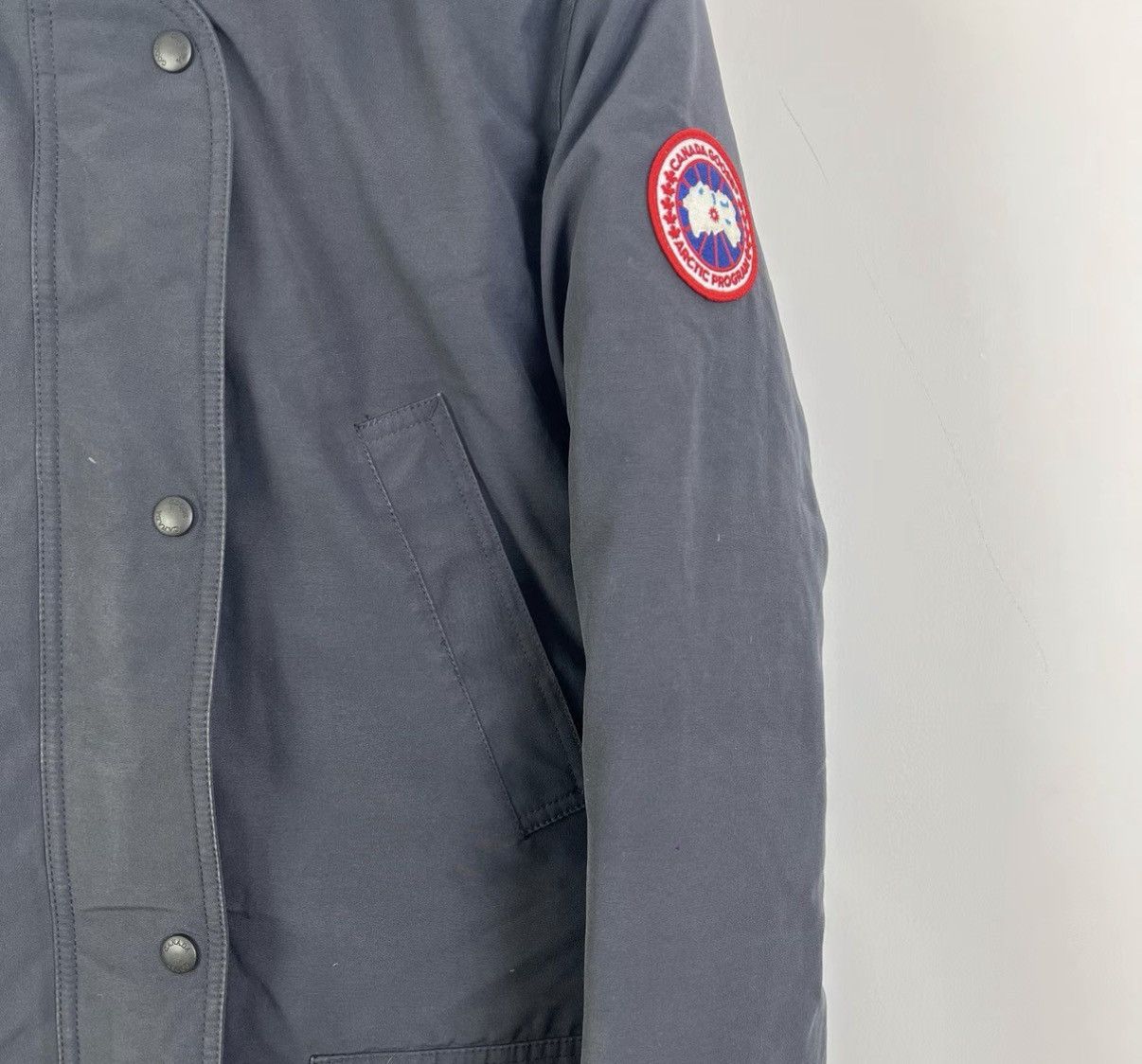 Canada Goose Canada Goose / Navy Parka Down Jacket K12 Size S / US 4 / IT 40 - 5 Thumbnail