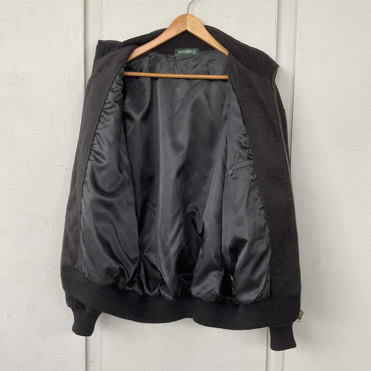 Vintage Vintage Rovello full zipper jacket Size US L / EU 52-54 / 3 - 7 Thumbnail
