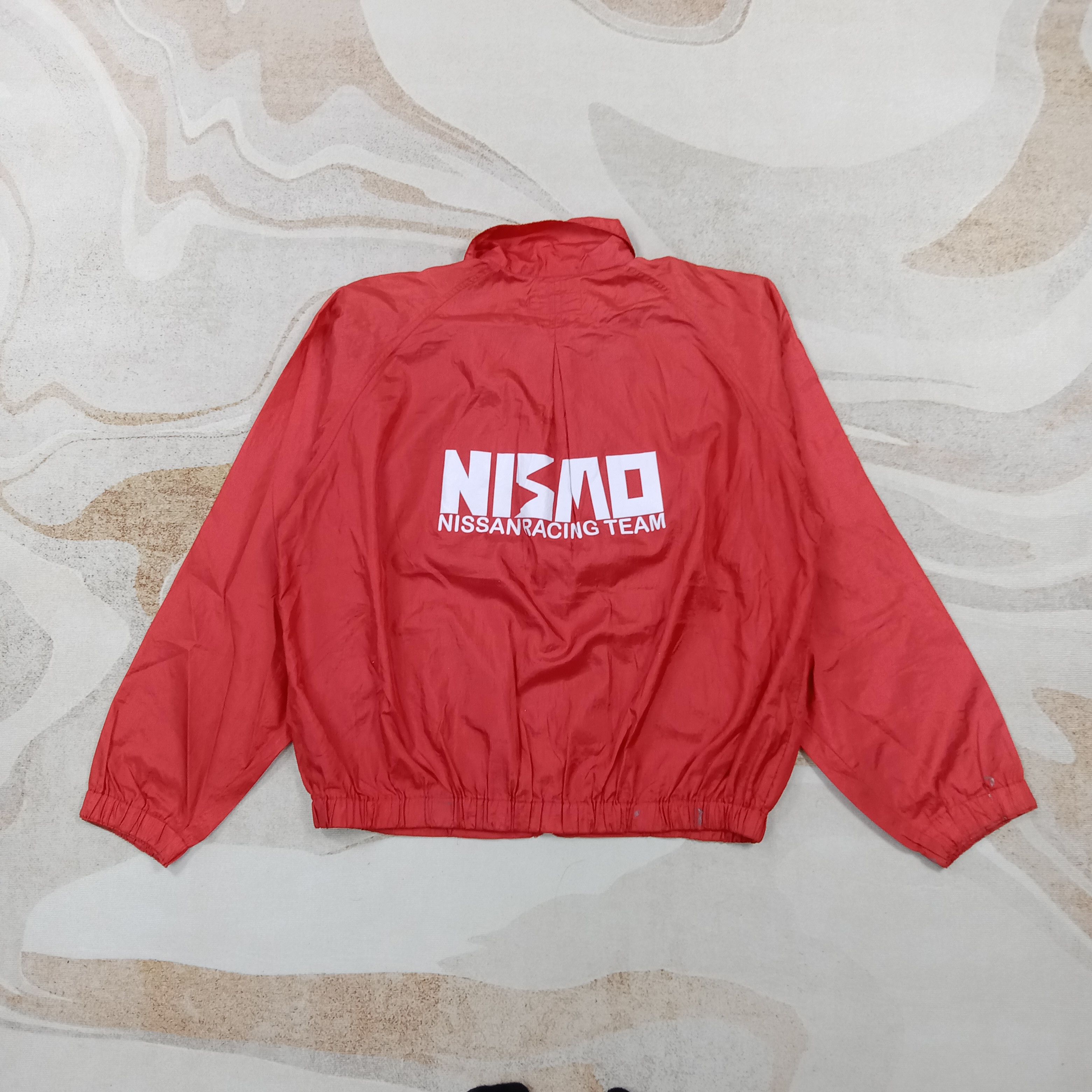 Nissan Dunlop Nismo Nissan Racing Windbreaker Jacket C277N18 Size US L / EU 52-54 / 3 - 1 Thumbnail