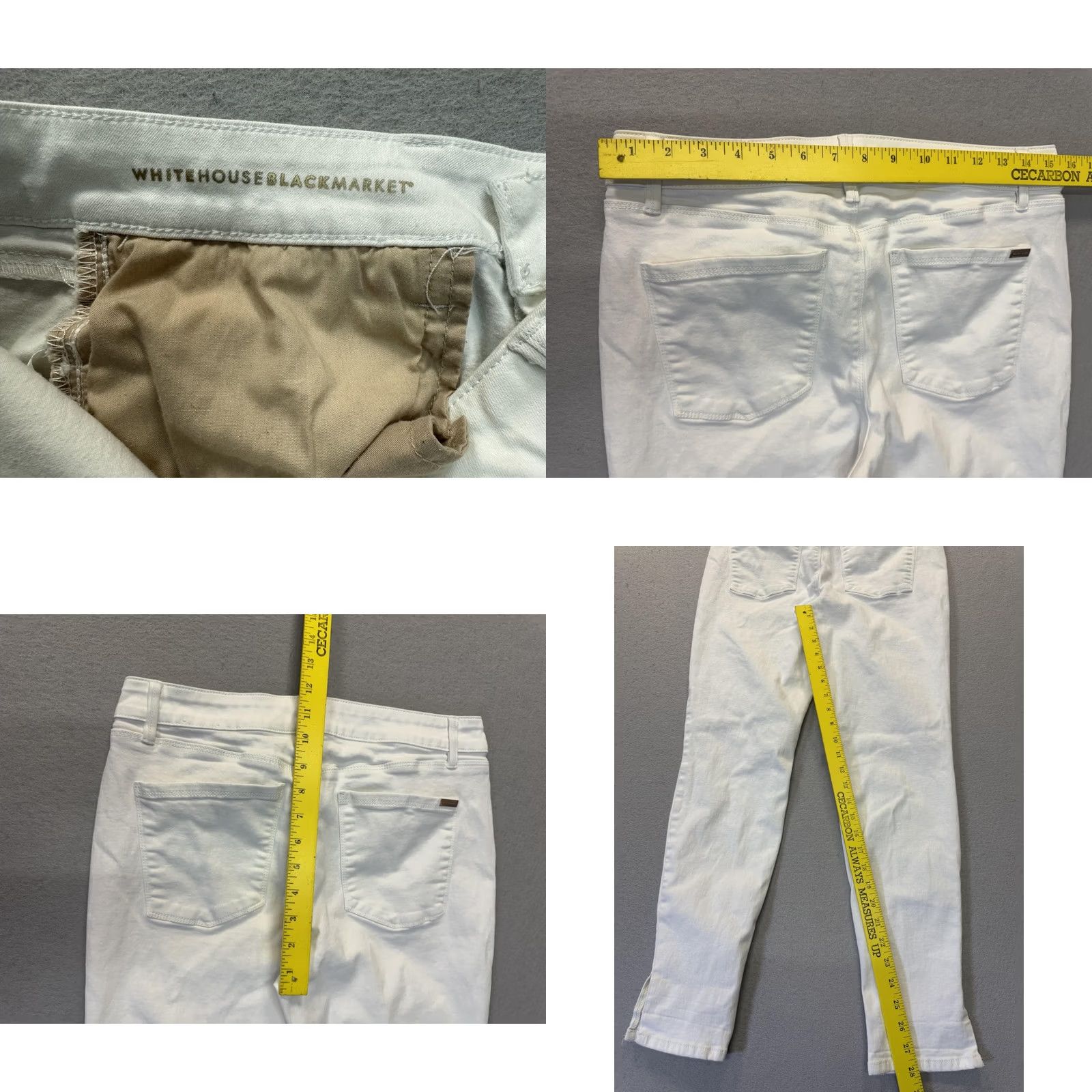 White House Black Market VINTAGE? No. Size 32" / US 10 / IT 46 - 8 Thumbnail