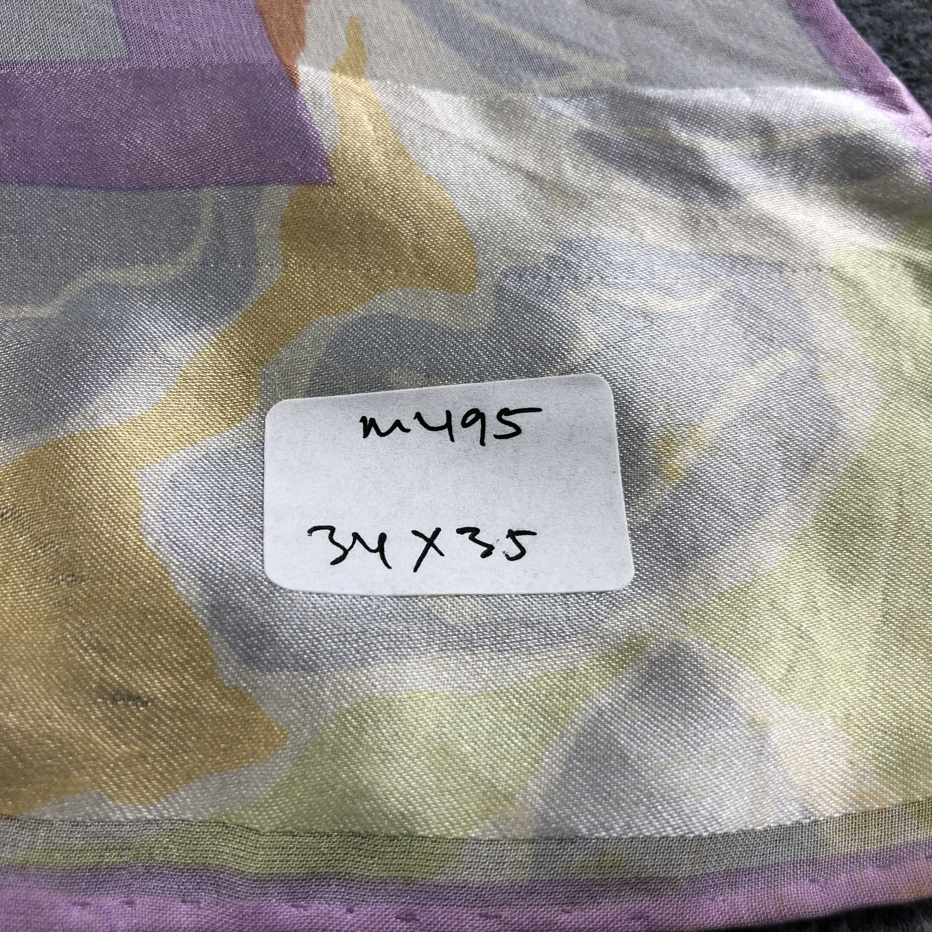 Pierre Balmain Vintage Pierre Balmain Floral Silk Scarf M495 Size ONE SIZE - 19 Thumbnail