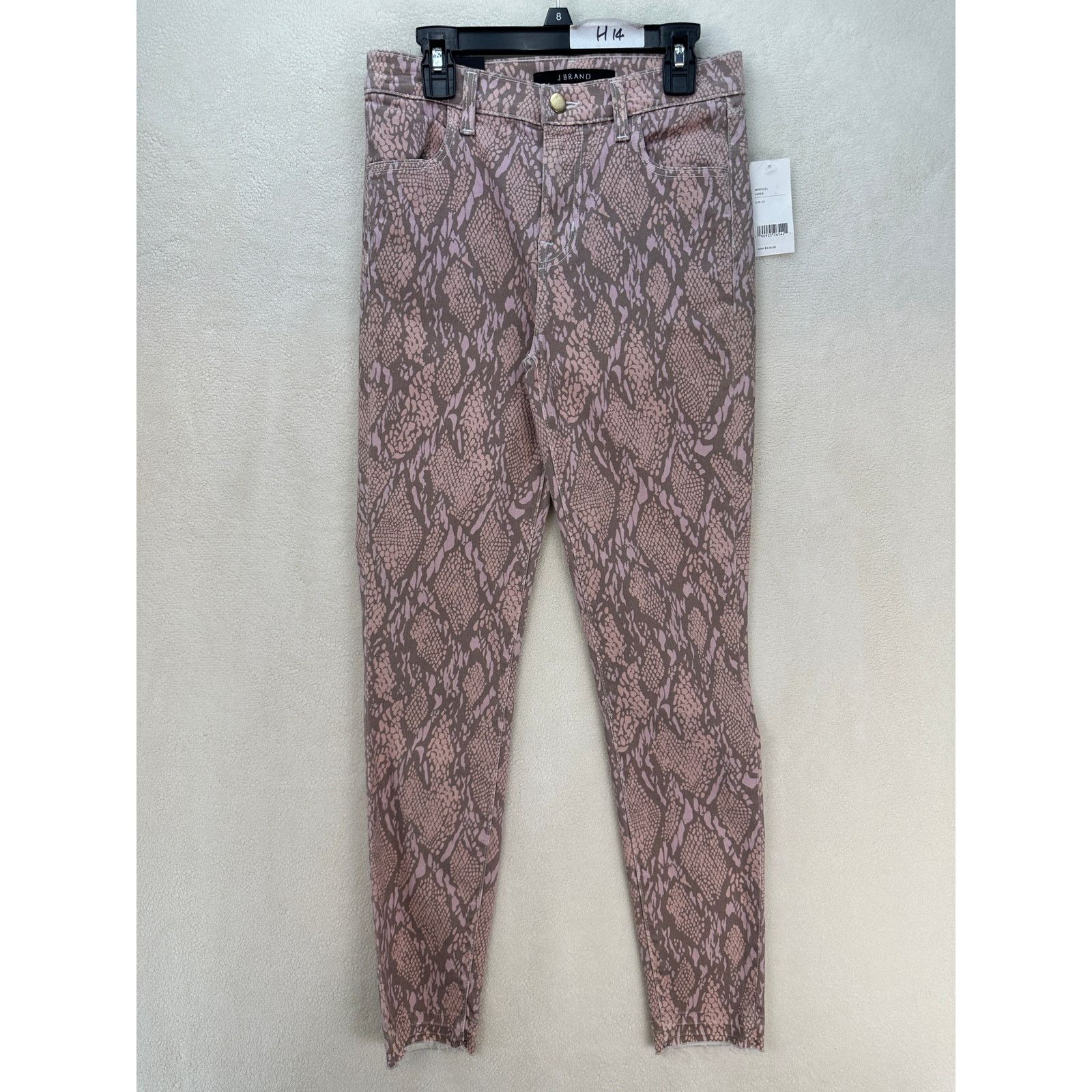 J Brand JBRAND WOMEN'S 25 ALANA JB002031 SKINNY JEANS ADDER PINK Size 25" / US 0 / IT 36 - 1 Thumbnail