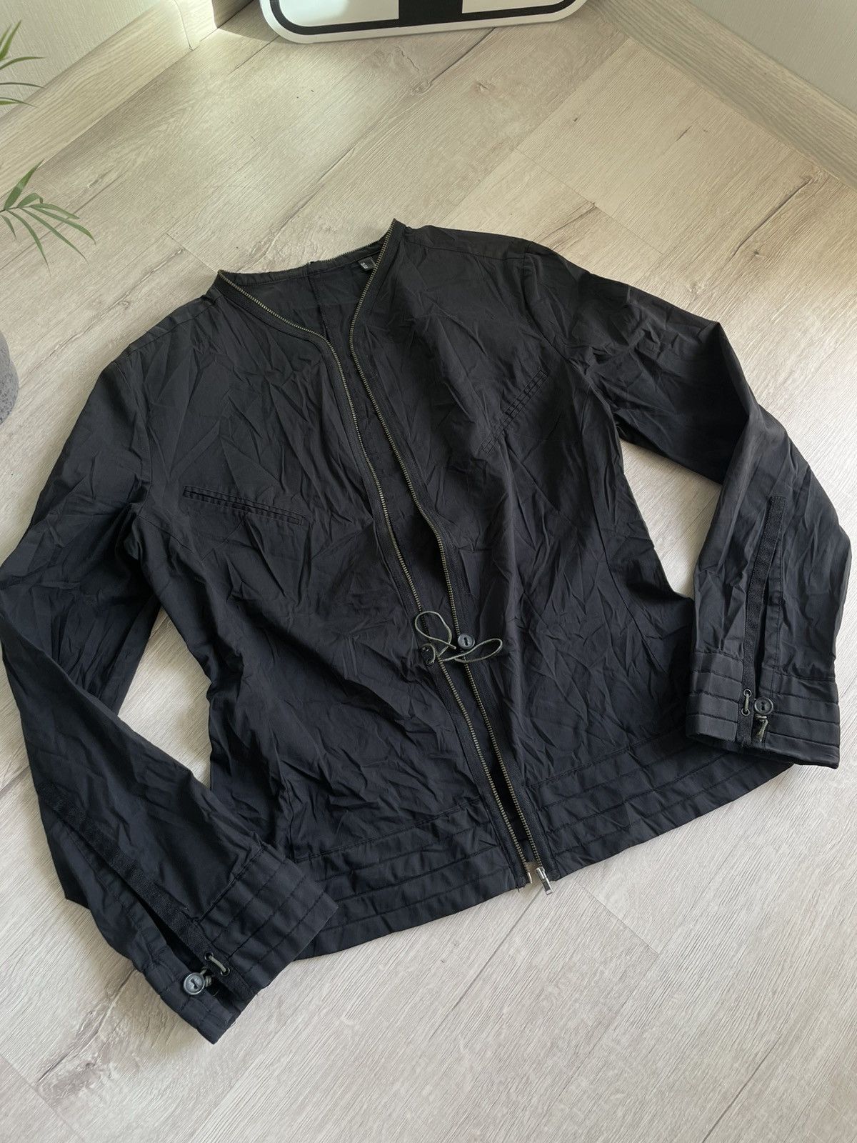 Japanese Brand Vintage Japan Longsleeve Full Zip Up Undercover Style Y2k Size M / US 6-8 / IT 42-44 - 2 Thumbnail