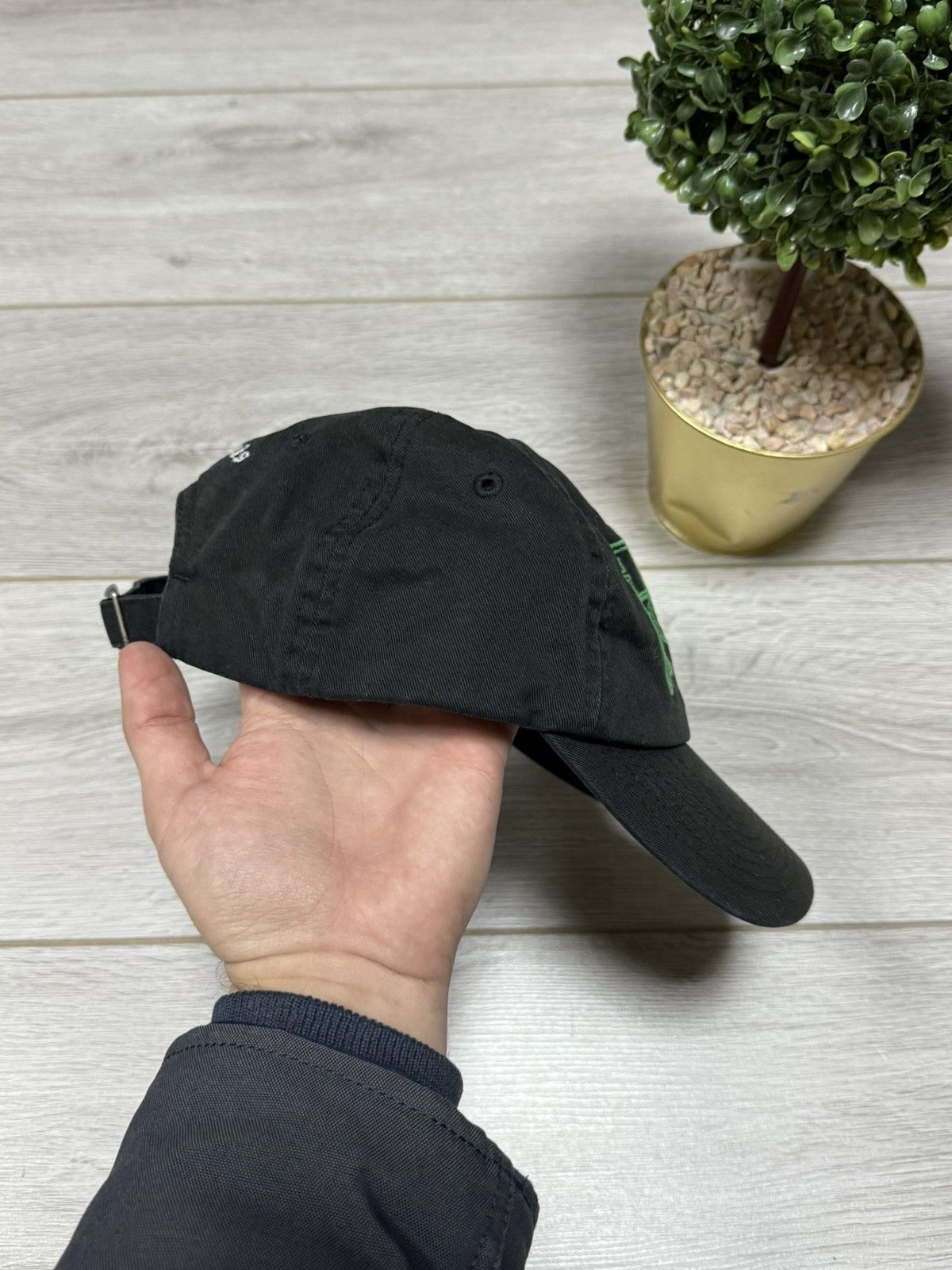 Palm Angels Palm Angels metal logo cap hat Size ONE SIZE - 3 Thumbnail