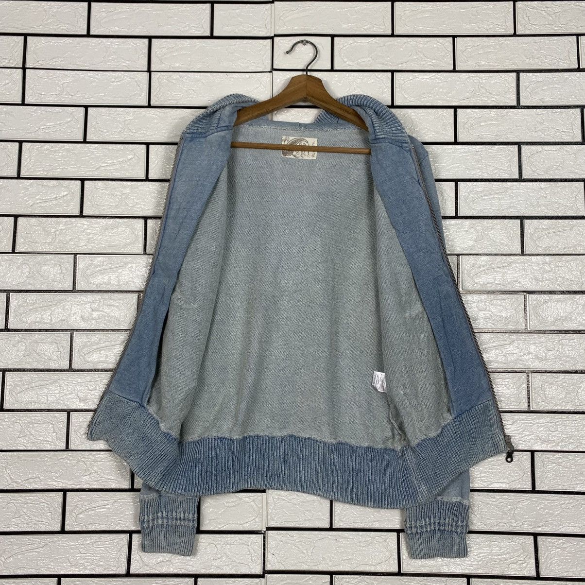 Japanese Brand Indigo Zipper Denim Sweater Japan Issey Miyake Size US M / EU 48-50 / 2 - 14 Thumbnail