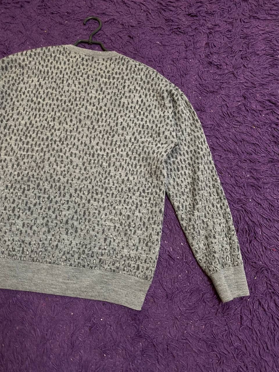 Allsaints Streetwear Y2K Gray Long Sleeve Allsaints Avant-Garde Size US M / EU 48-50 / 2 - 17 Thumbnail