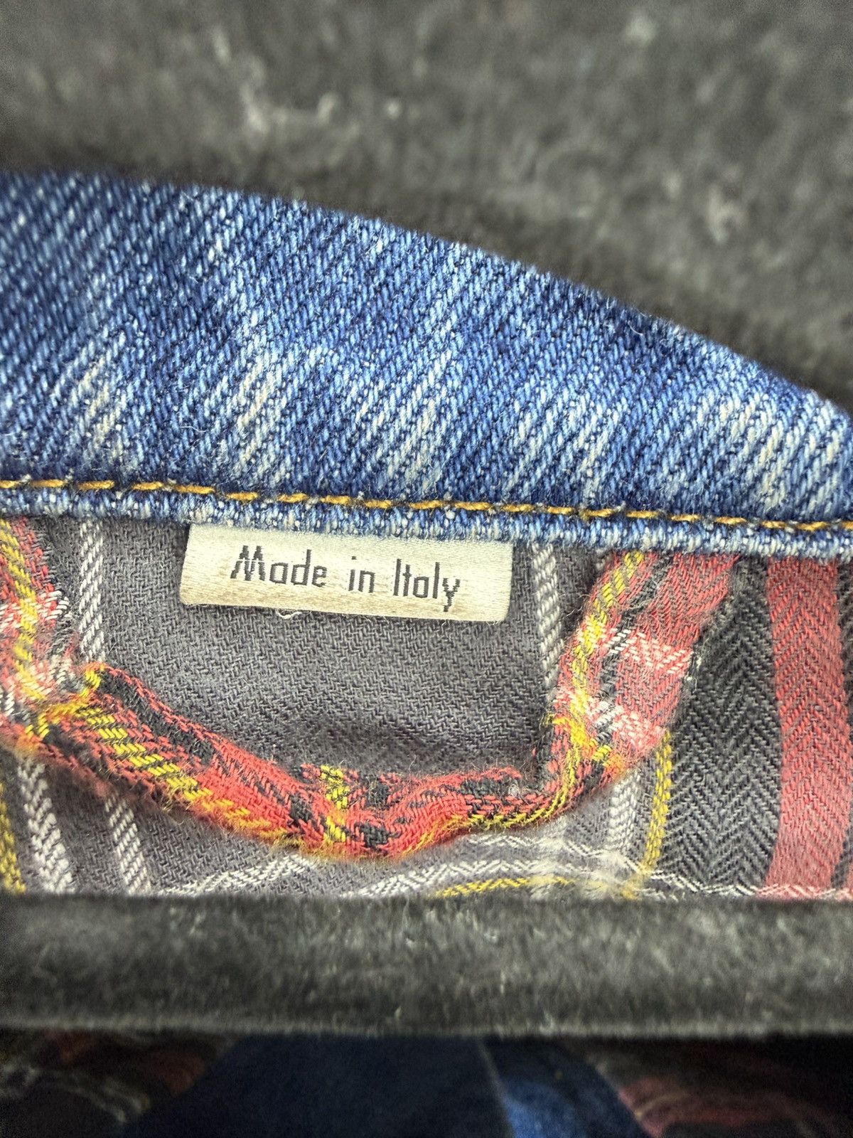 Gucci Gucci Oversized Amor Caecus Denim Jacket in Size 54 Size US L / EU 52-54 / 3 - 4 Thumbnail