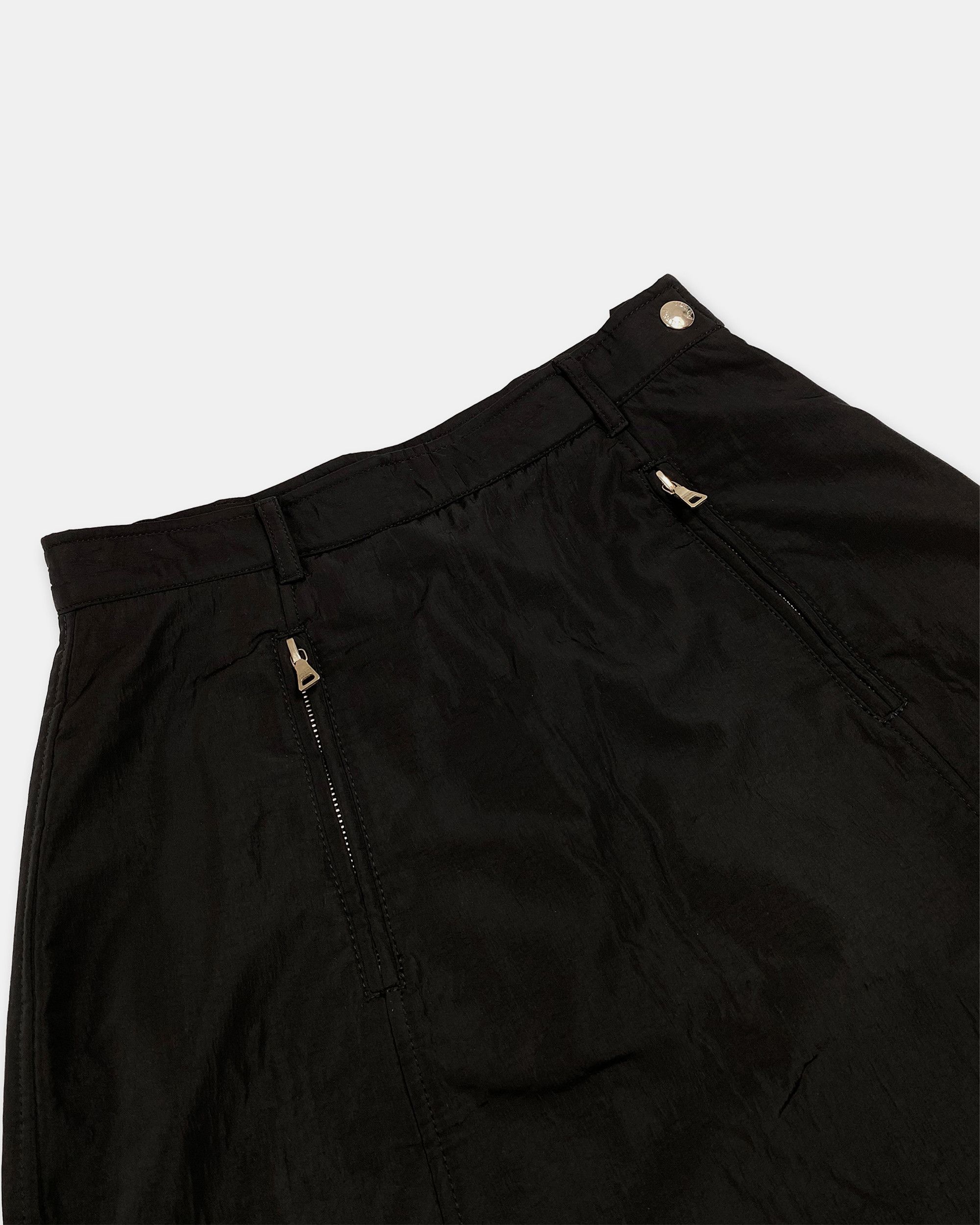 Prada 2000s Nylon Skirt Size 24" / US 00 / IT 34 - 2 Thumbnail