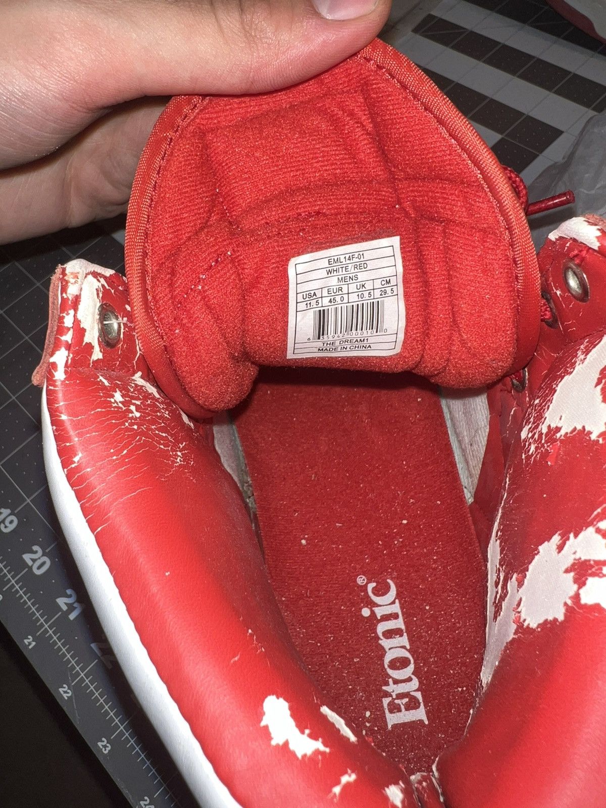Etonic 1985 Etonic Akeem the Dream Olajuwon Sneaker Size US 12 / EU 45 - 6 Thumbnail