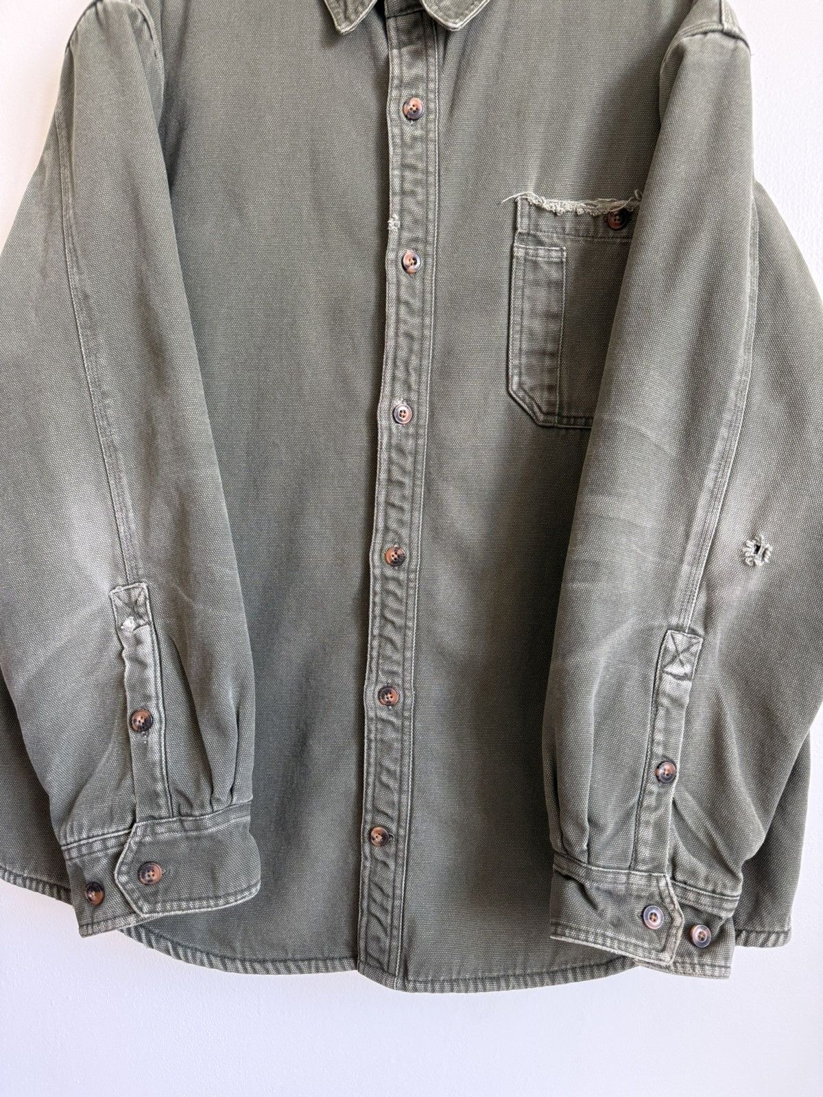 Duluth Trading Company Vintage Y2K Duluth Trading Co Detroit Thrashed Work Jacket Size US XL / EU 56 / 4 - 9 Thumbnail