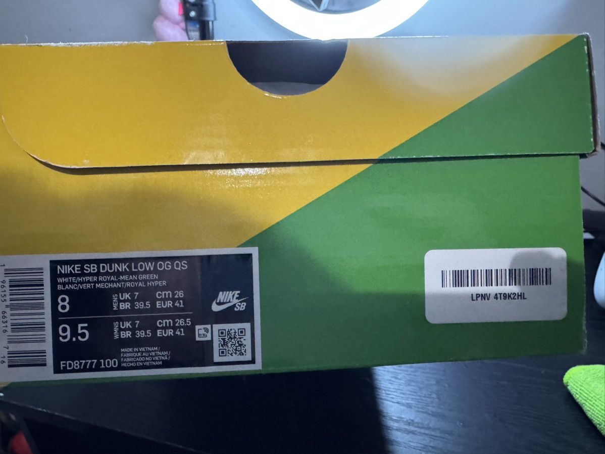 Nike Nike SB Dunk Low OG Qs Size US 8 / EU 41 - 9 Thumbnail