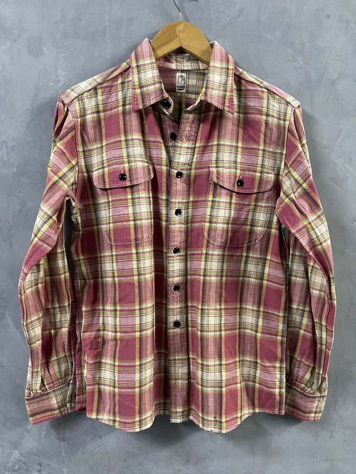 Hiroshi Kato KATO - Cotton Flannel Shirt Round Pocket Size US S / EU 44-46 / 1 - 3 Thumbnail
