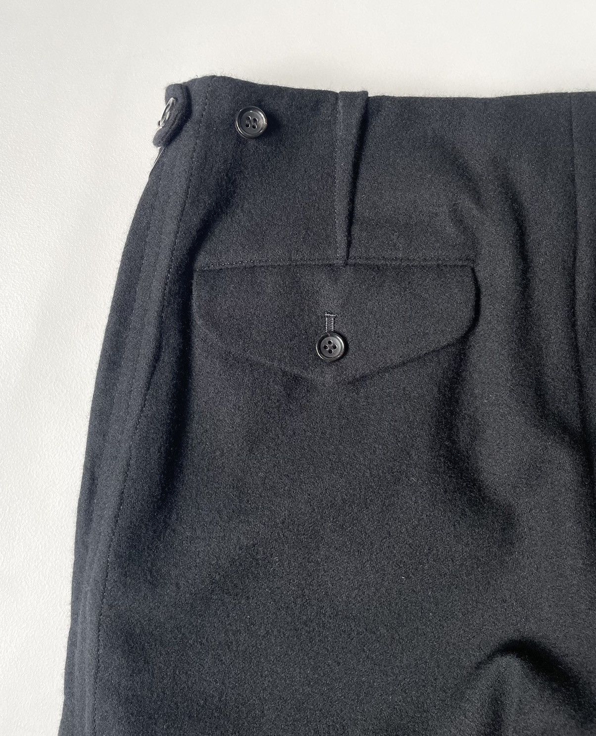Comme des Garcons A/W 05 Side Stripe Heavy Wool Trouser Size US 32 / EU 48 - 14 Thumbnail