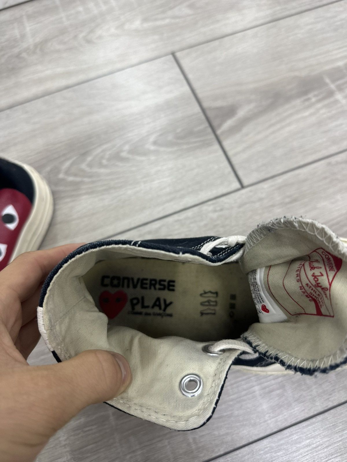 CDG by Comme des Garcons Converse x Come De Garcons Chuck Taylor Sneakers High Size US 7.5 / IT 37.5 - 8 Thumbnail