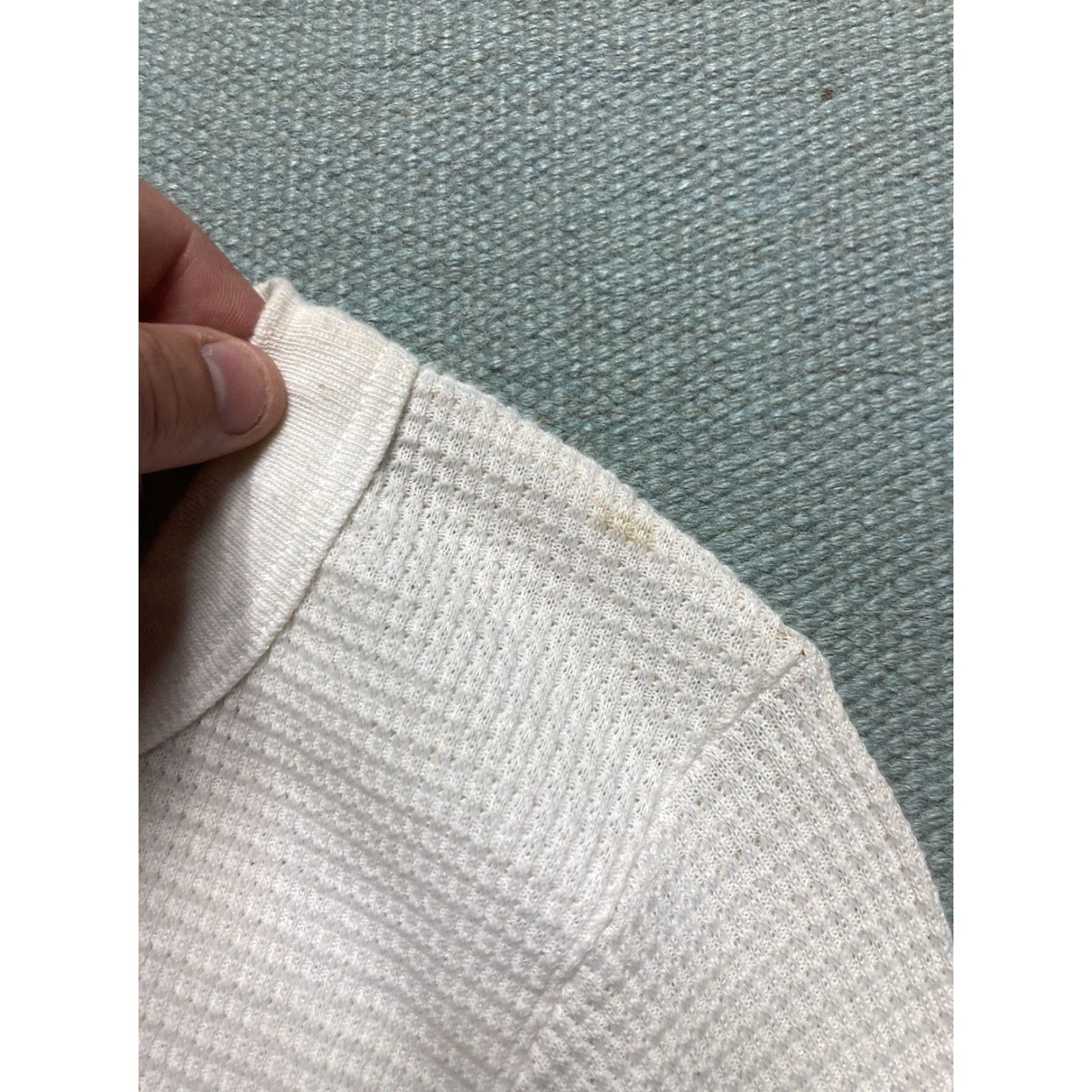 Vintage VINTAGE 70s waffle knit thermal shirt Kmart grunge base layer women's XL Shirt Womens XL waffle knit thermal shirt grunge base layer Kmart vintage 70s Size XL / US 12-14 / IT 48-50 - 5 Thumbnail