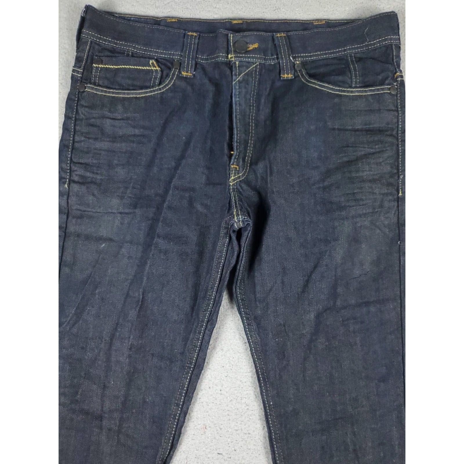 Levi's Levis 511 Jeans Mens 38x32 Blue Straight Leg Denim Pants Size US 38 / EU 54 - 2 Thumbnail