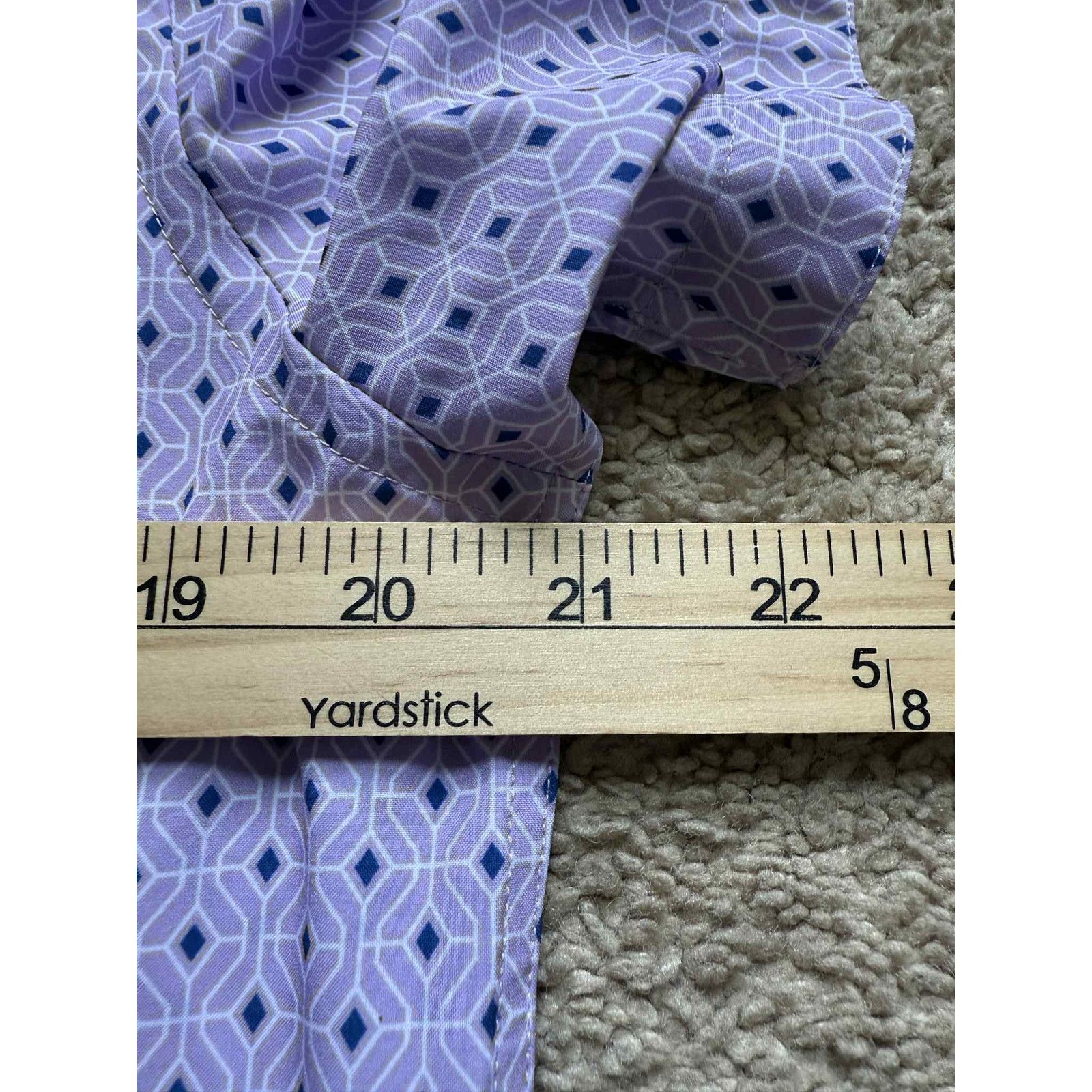 Johnston & Murphy Johnston & Murphy XC4 Extreme Comfort Button-Down Purple Size US S / EU 44-46 / 1 - 7 Thumbnail