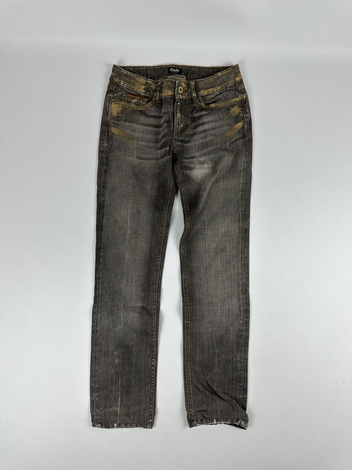 Dolce & Gabbana Vintage Dolce Gabbana Low Waist Jeans 27x28 Size 27" / US 4 / IT 40 - 2 Thumbnail
