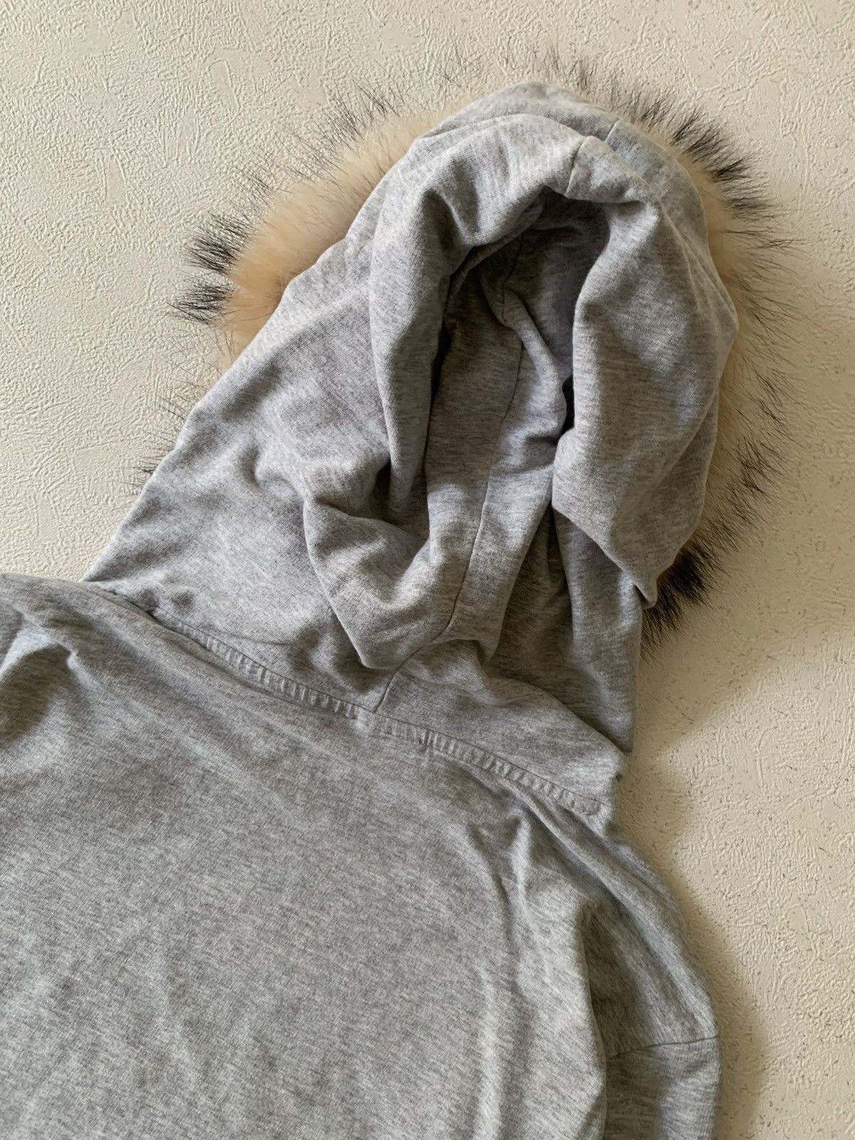 Japanese Brand 2000s ASK BRITISH VIBE FUR HOODIE IFSIXWASNINE LGB STYLE Size US L / EU 52-54 / 3 - 11 Thumbnail