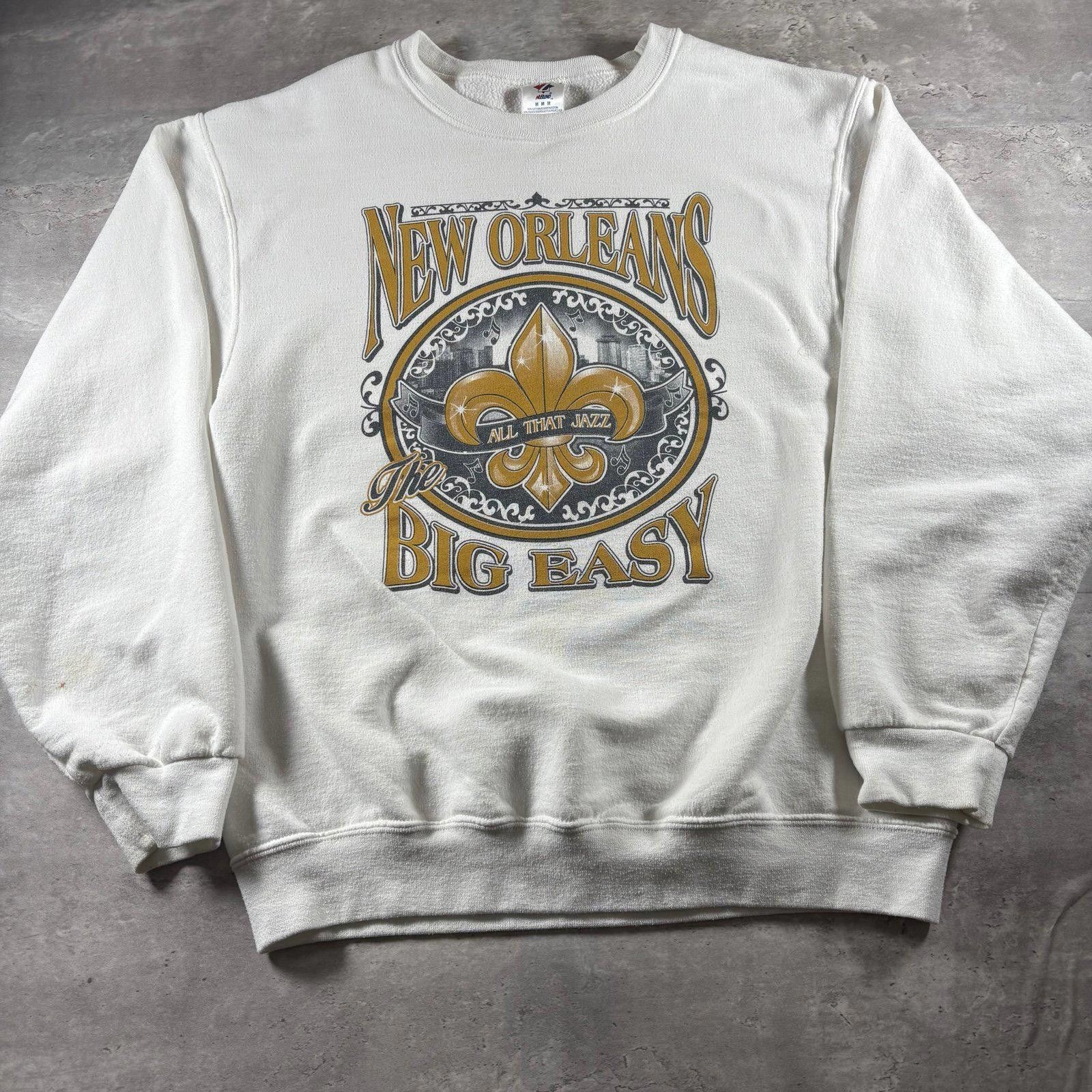 Jerzees Vintage New Orleans Saints sweatshirt Size US M / EU 48-50 / 2 - 7 Thumbnail