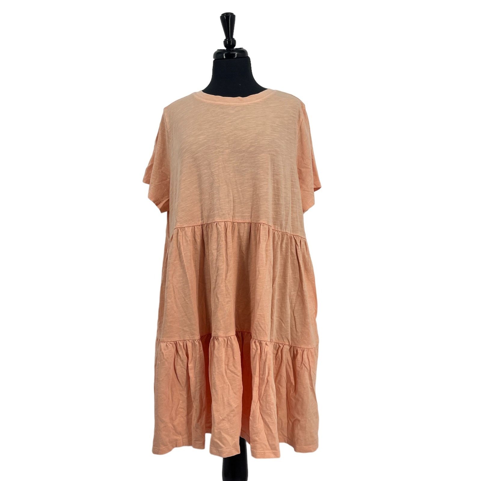 Old Navy Old Navy Short Sleeve Orange Lightweight Pocket Dress Sz XL Size XL / US 12-14 / IT 48-50 - 1 Thumbnail