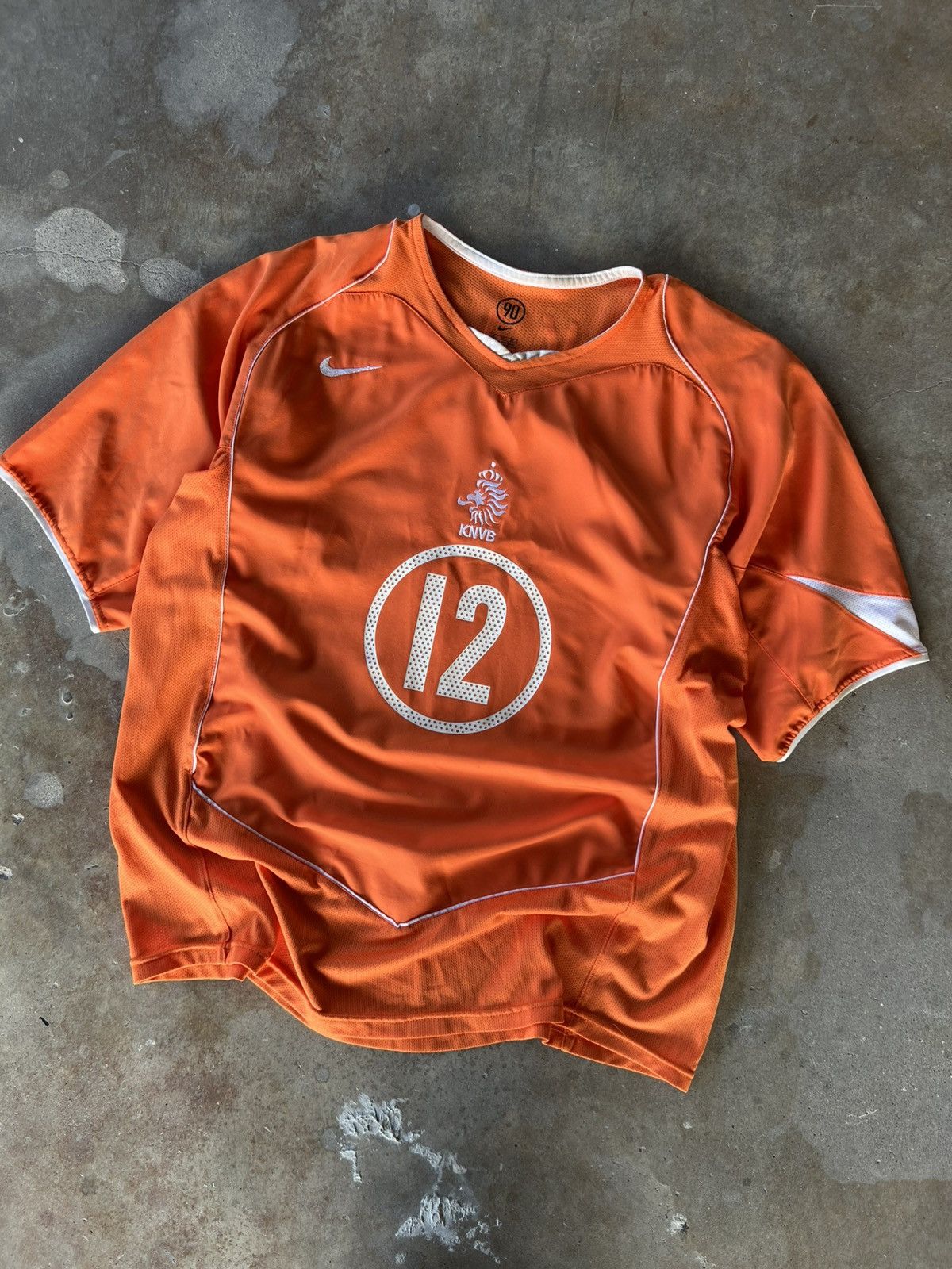 Nike Vintage Nike Netherlands 🇳🇱 T90 Soccer Futbol Jersey Kit Size US XL / EU 56 / 4 - 1 Thumbnail