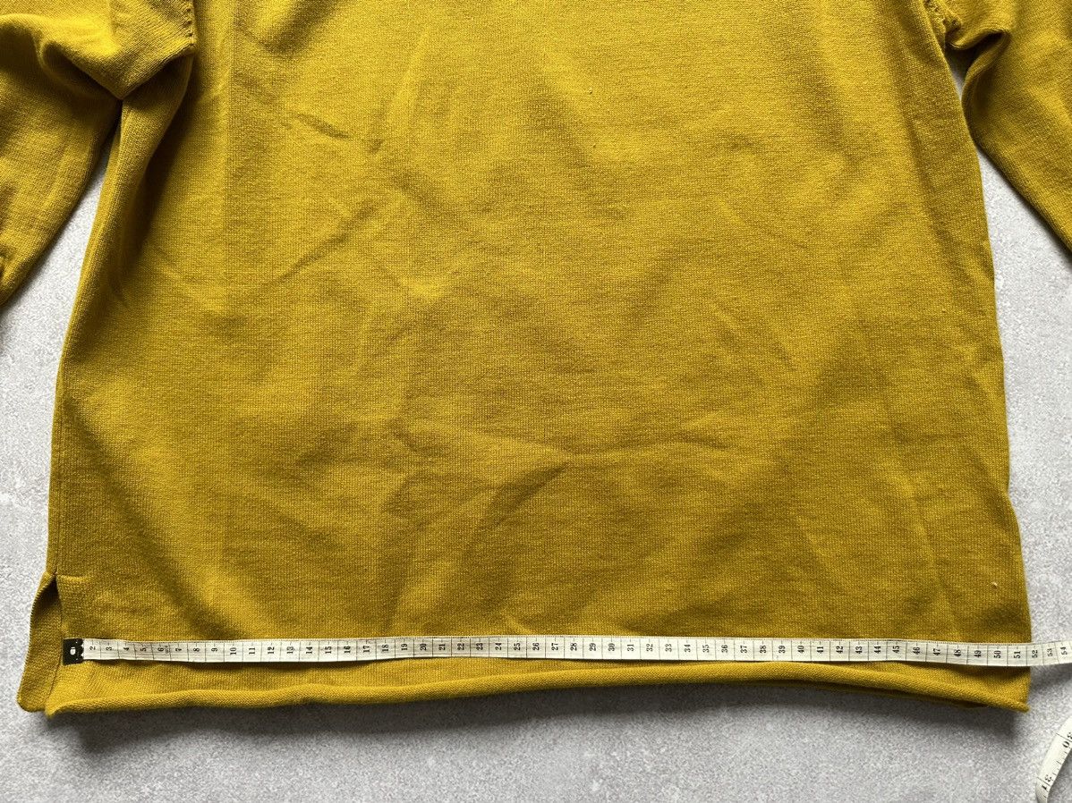 Designer × Vintage Sweatshirt Gudrun Sjoden Yellow Size M Size M / US 6-8 / IT 42-44 - 8 Thumbnail