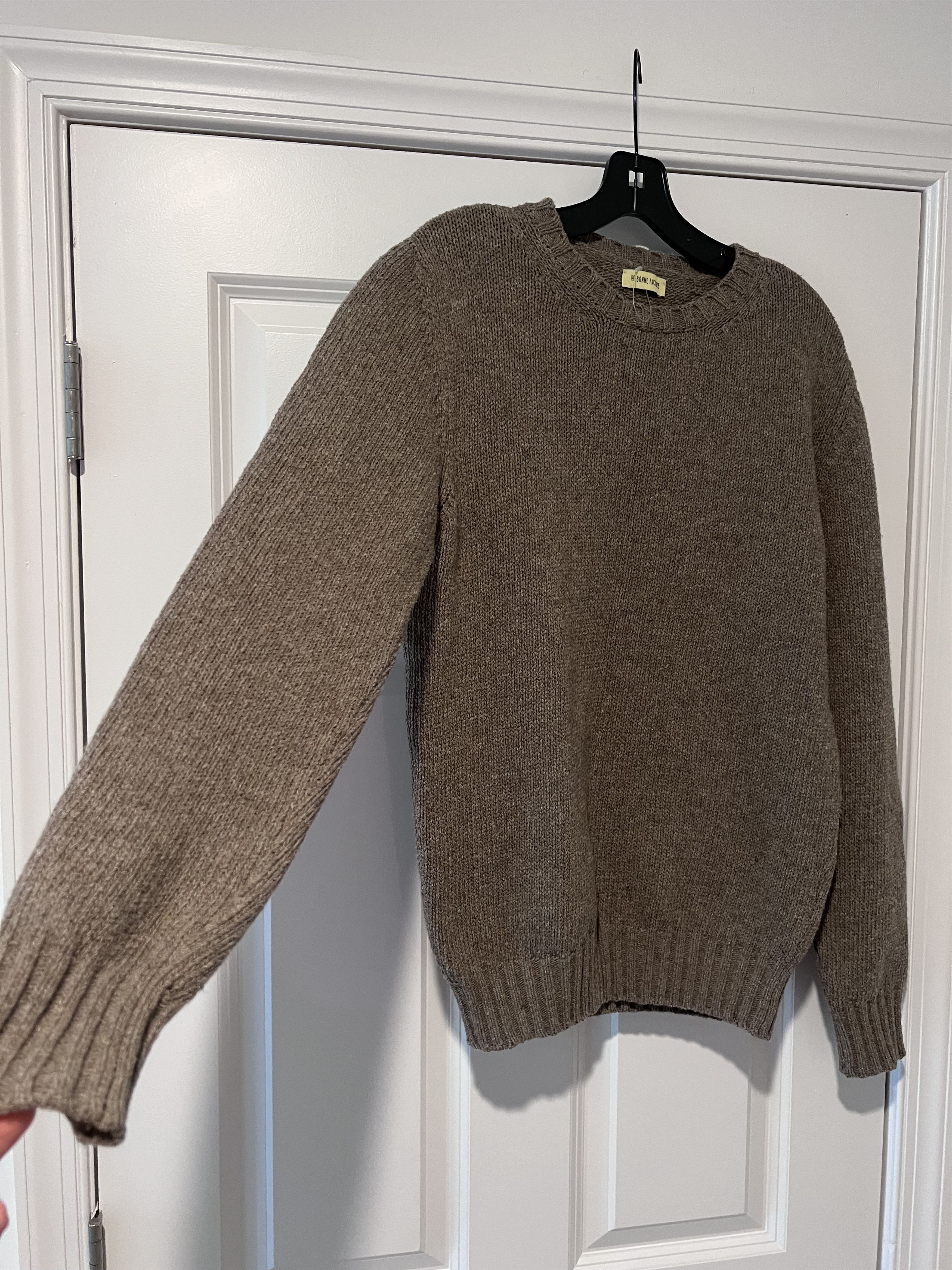 De Bonne Facture OG Pecora Nera undyed wool sweater Size US S / EU 44-46 / 1 - 7 Thumbnail