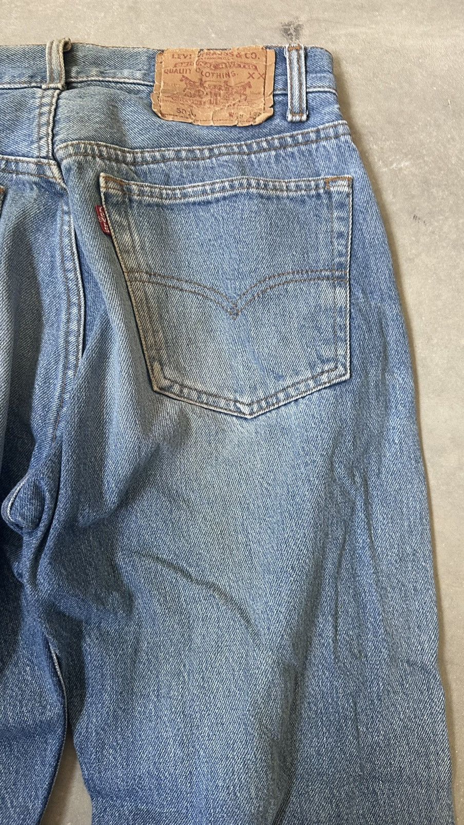 Levi's VINTAGE LEVIS 501XX DENIM PANT Size US 28 / EU 44 - 15 Thumbnail
