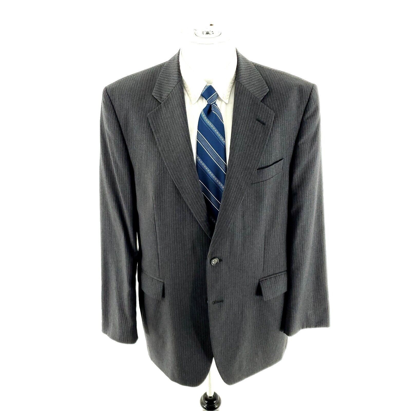 Savile Row Alexandre London Savile Row Wool 2 Button Suit Jacket 40R Gr Size 40R - 3 Thumbnail