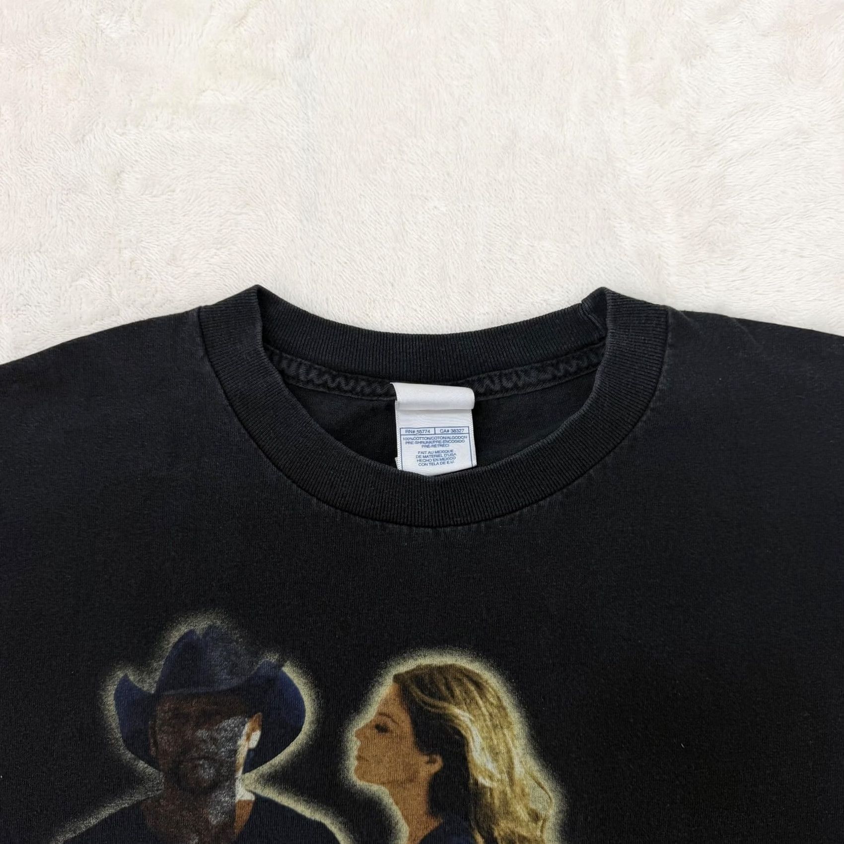 Vintage VINTAGE Tim McGraw Faith Hill Soul2Soul Tour Shirt Mens Large Black Double Sided Size US L / EU 52-54 / 3 - 3 Thumbnail