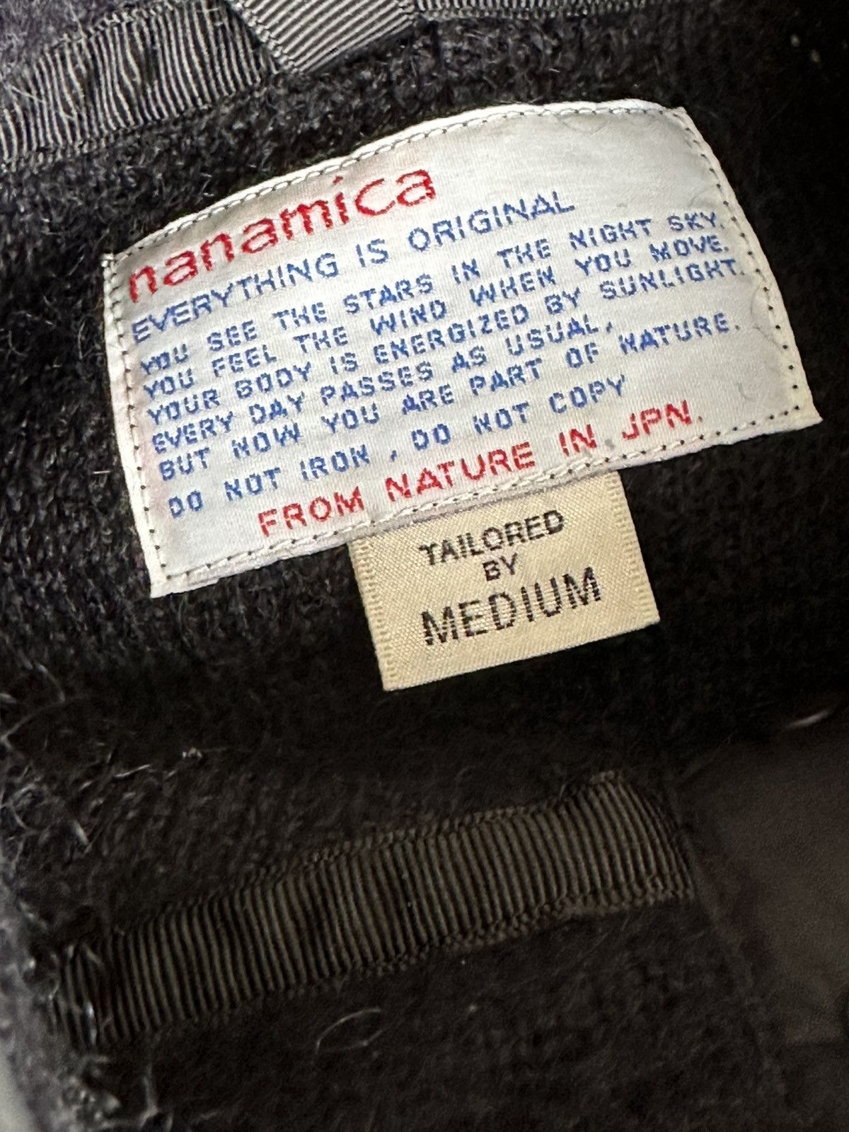 Nanamica Nanamica Men’s Mohair Pullover Sweater Dark Navy Medium Size US M / EU 48-50 / 2 - 6 Thumbnail