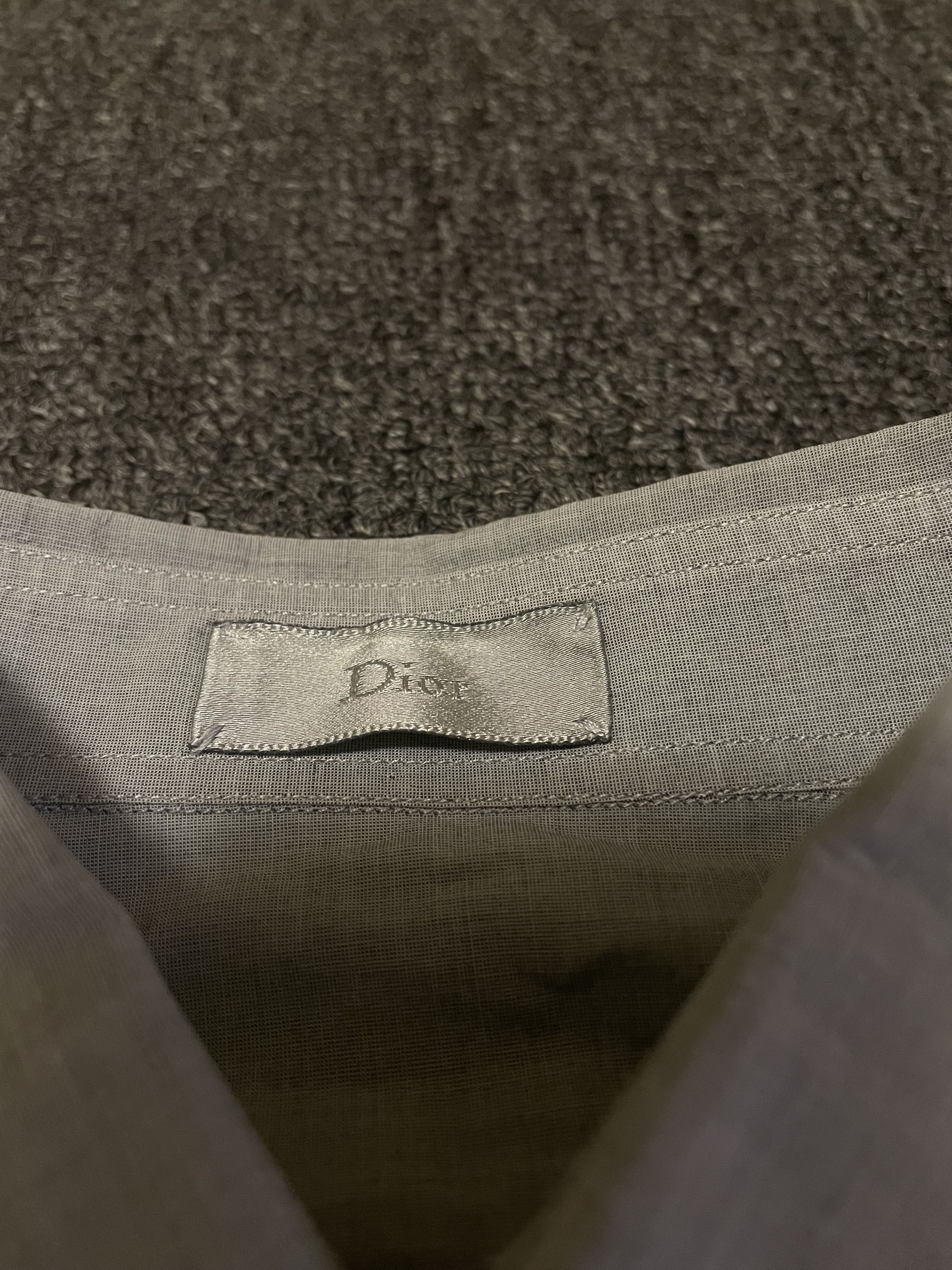 Dior dior Long Sleeve Shirts size 37 Size US M / EU 48-50 / 2 - 4 Thumbnail