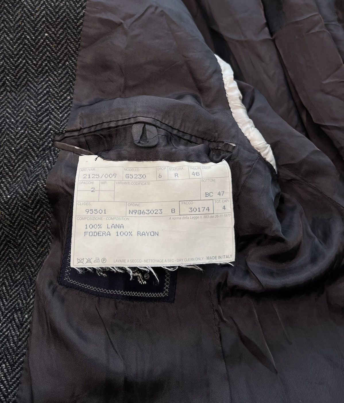 Burberry Vintage Burberrys wool classic blazer jacket Size 48R - 8 Thumbnail