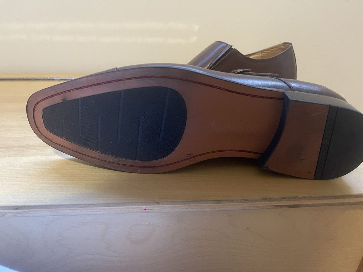 Other Elegant Peter Jackson Double Monk Strap Leather Shoes Size US 10 / EU 43 - 3 Thumbnail
