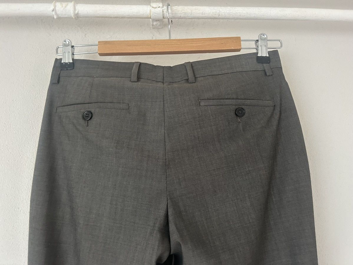 Maison Margiela Maison Margiela Gray Wool Trousers Size US 28 / EU 44 - 6 Thumbnail
