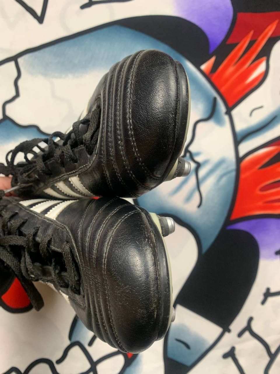 Adidas Adidas World Cup 2002 SG Leather soccer boots Size 11.5US Size US 11.5 / EU 44-45 - 6 Thumbnail