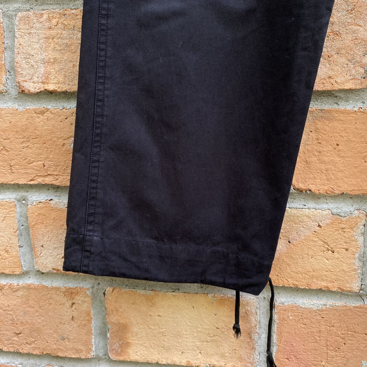Yohji Yamamoto Yohji Yamamoto Black Cargo Pants Size US 38 / EU 54 - 17 Thumbnail