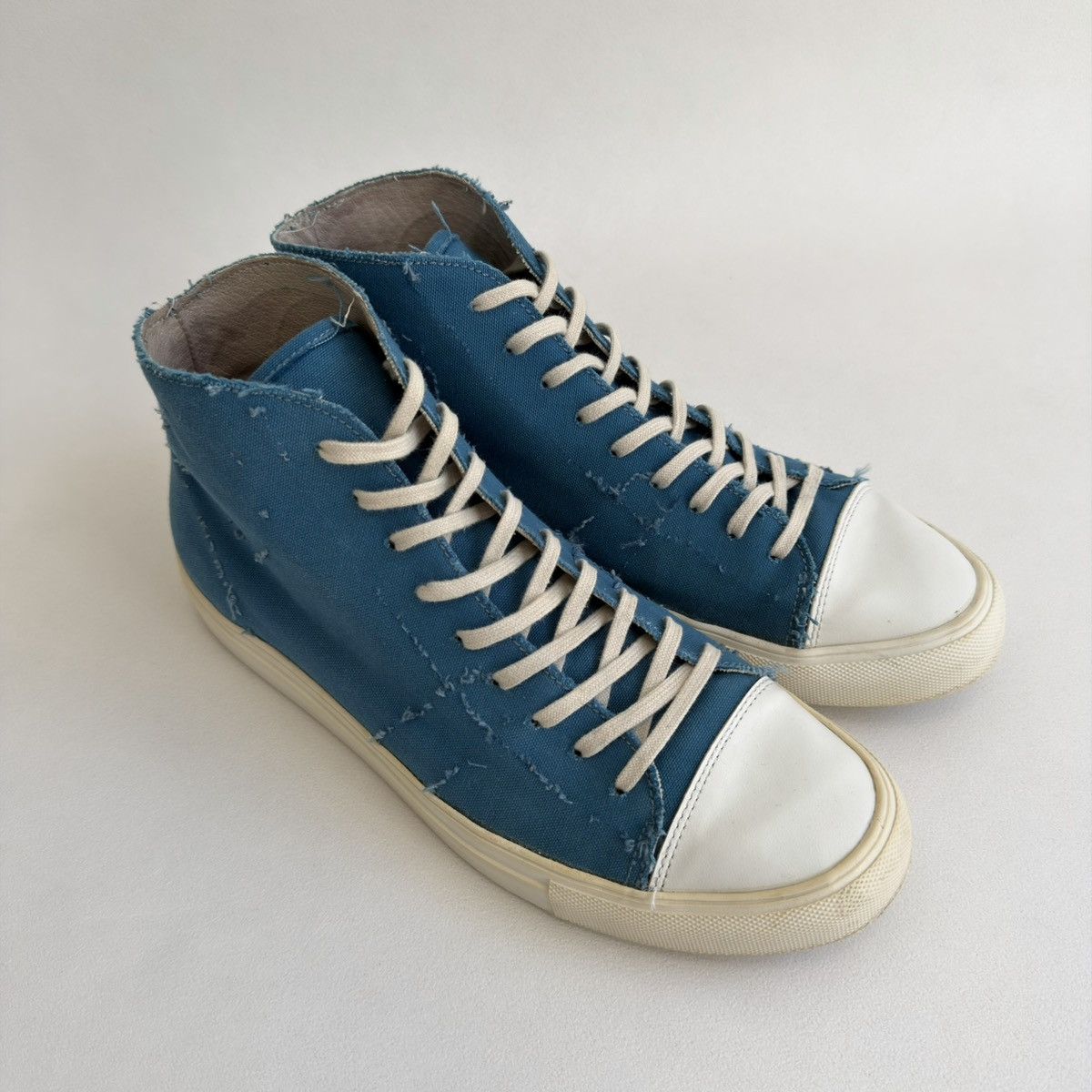 Maison Margiela S/S 08 ‘Deconstructed’ Canvas Sneakers Size US 10 / EU 43 - 7 Thumbnail