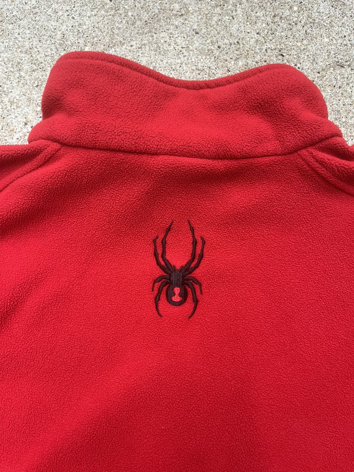 Spyder × Vintage Vintage Y2K Embroidered Spyder Quarterzip Fleece Size US XL / EU 56 / 4 - 7 Thumbnail