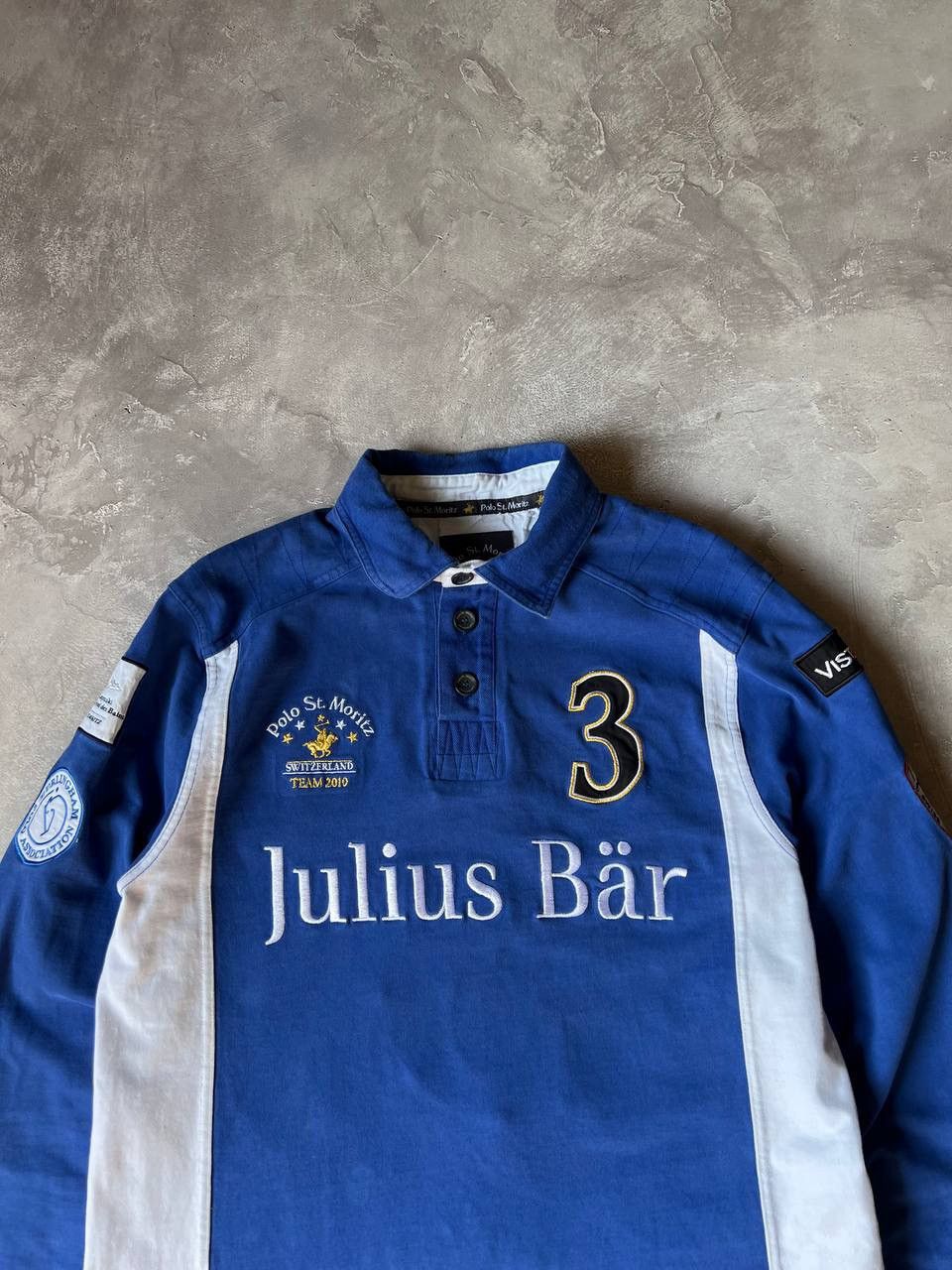 Vintage Vintage Polo St.Moritz Rugby Shirt Size US M / EU 48-50 / 2 - 3 Thumbnail