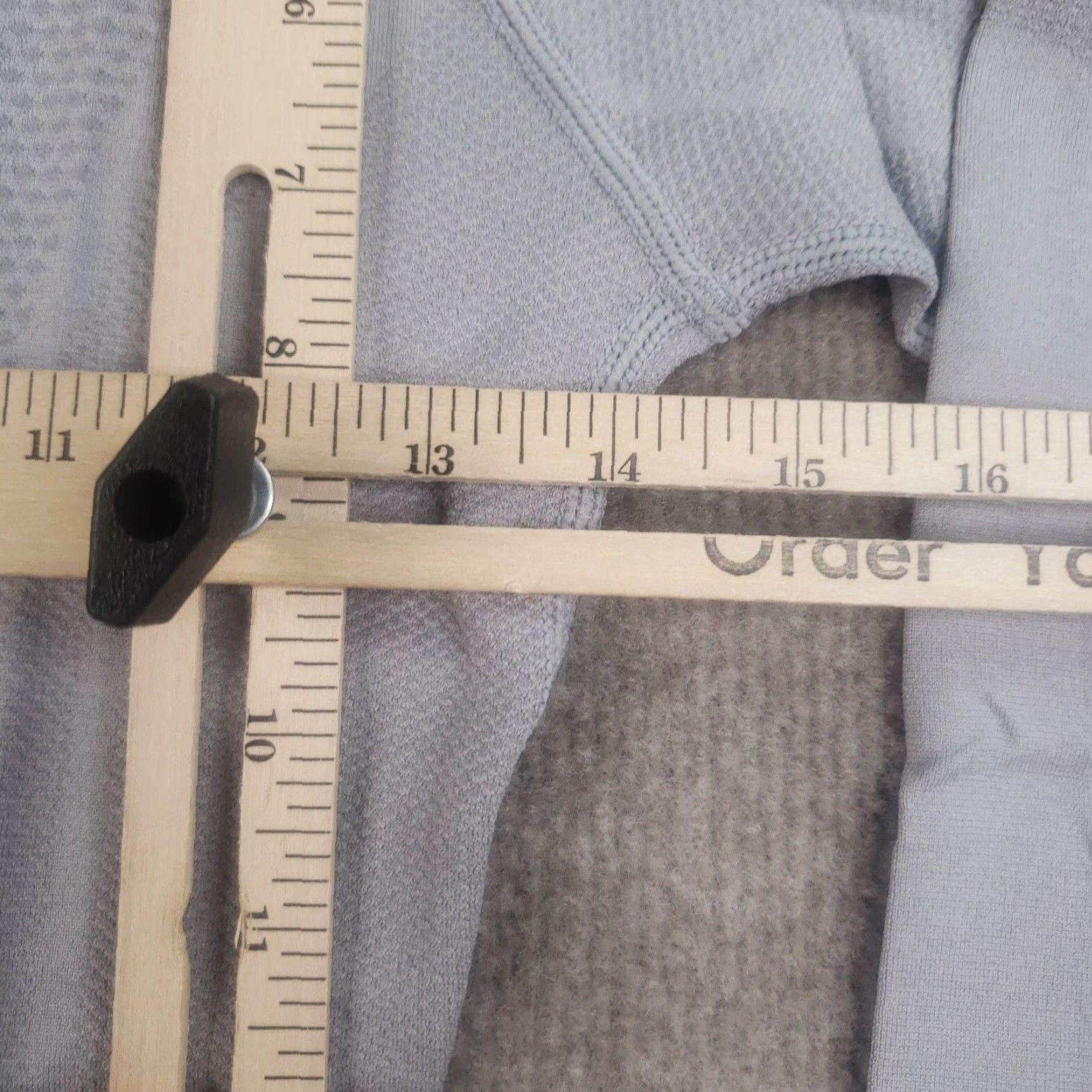 Vintage Clove Shirt Womens XS Gray Crewneck Long Sleeve Stretch Fitted Underscrub Size XS / US 0-2 / IT 36-38 - 4 Thumbnail