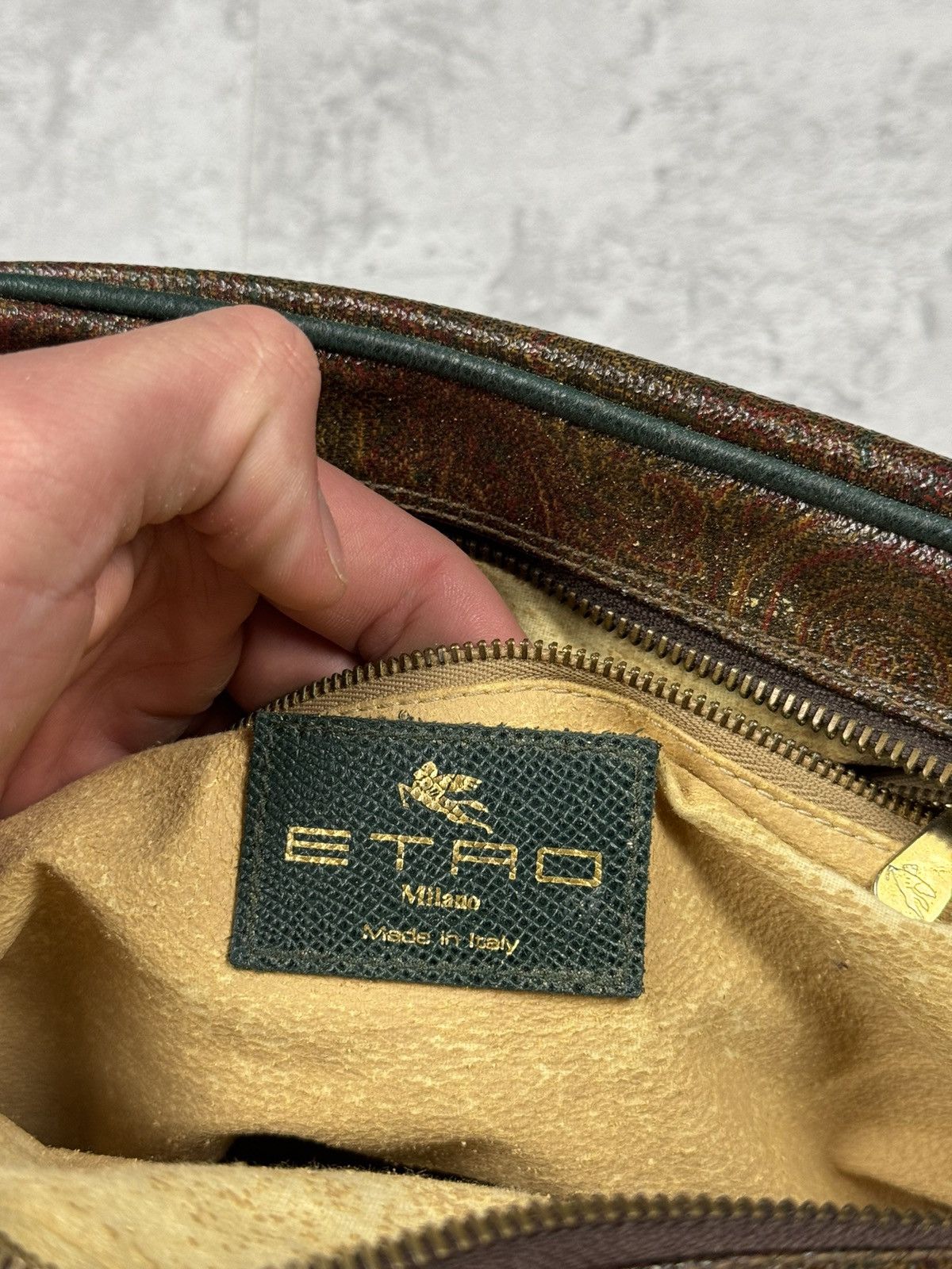 Etro Vintage ETRO Patterned Shoulder Bag Size ONE SIZE - 10 Thumbnail