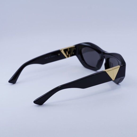 Bottega Veneta 🕶️ New Bottega Veneta BV1221S 001 Sunglasses - Black Frame Size ONE SIZE - 11 Thumbnail