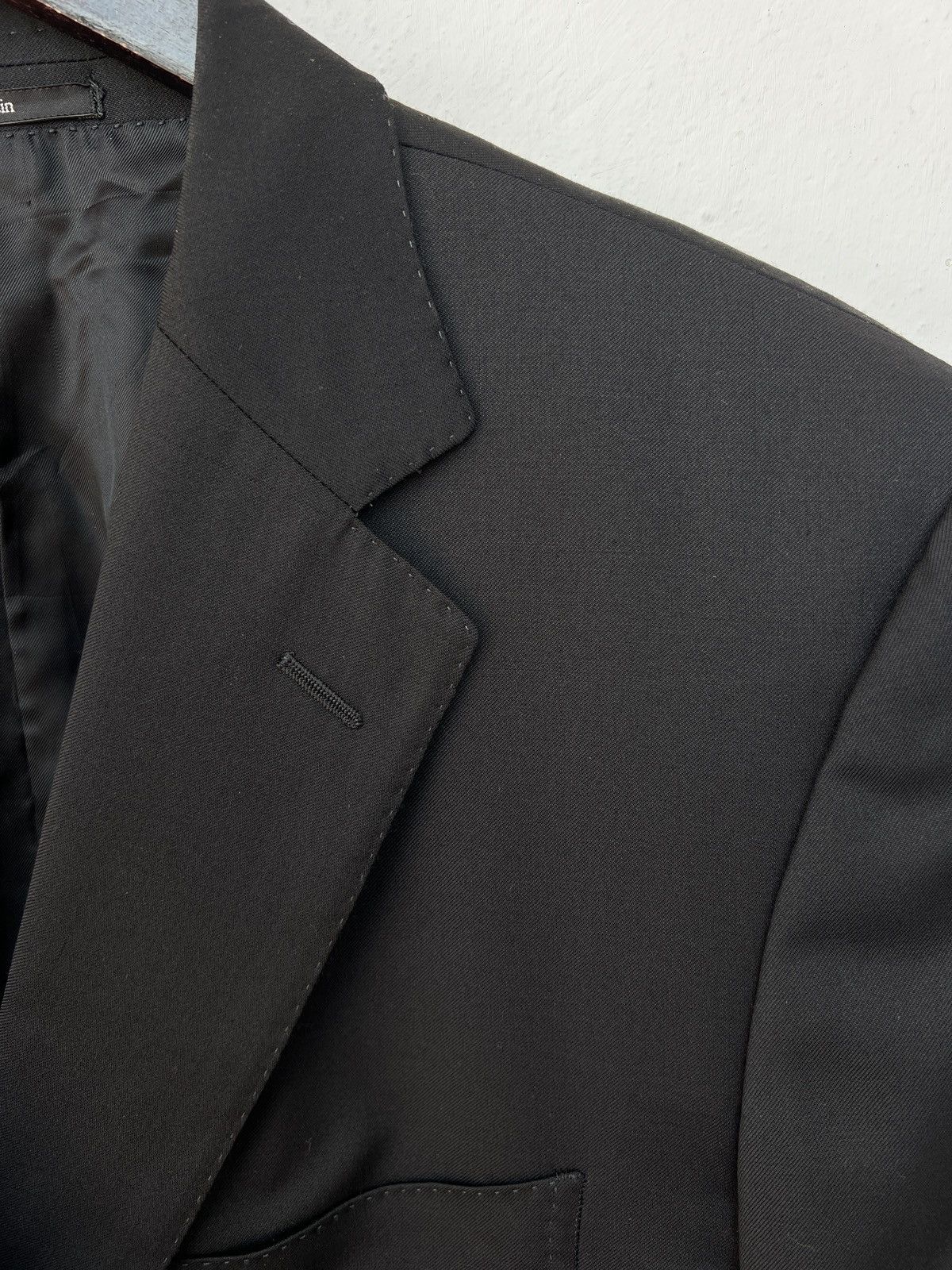 Ermenegildo Zegna Ermenegildo Zegna Tailored Blazer XL Black Wool Size 44R - 5 Thumbnail
