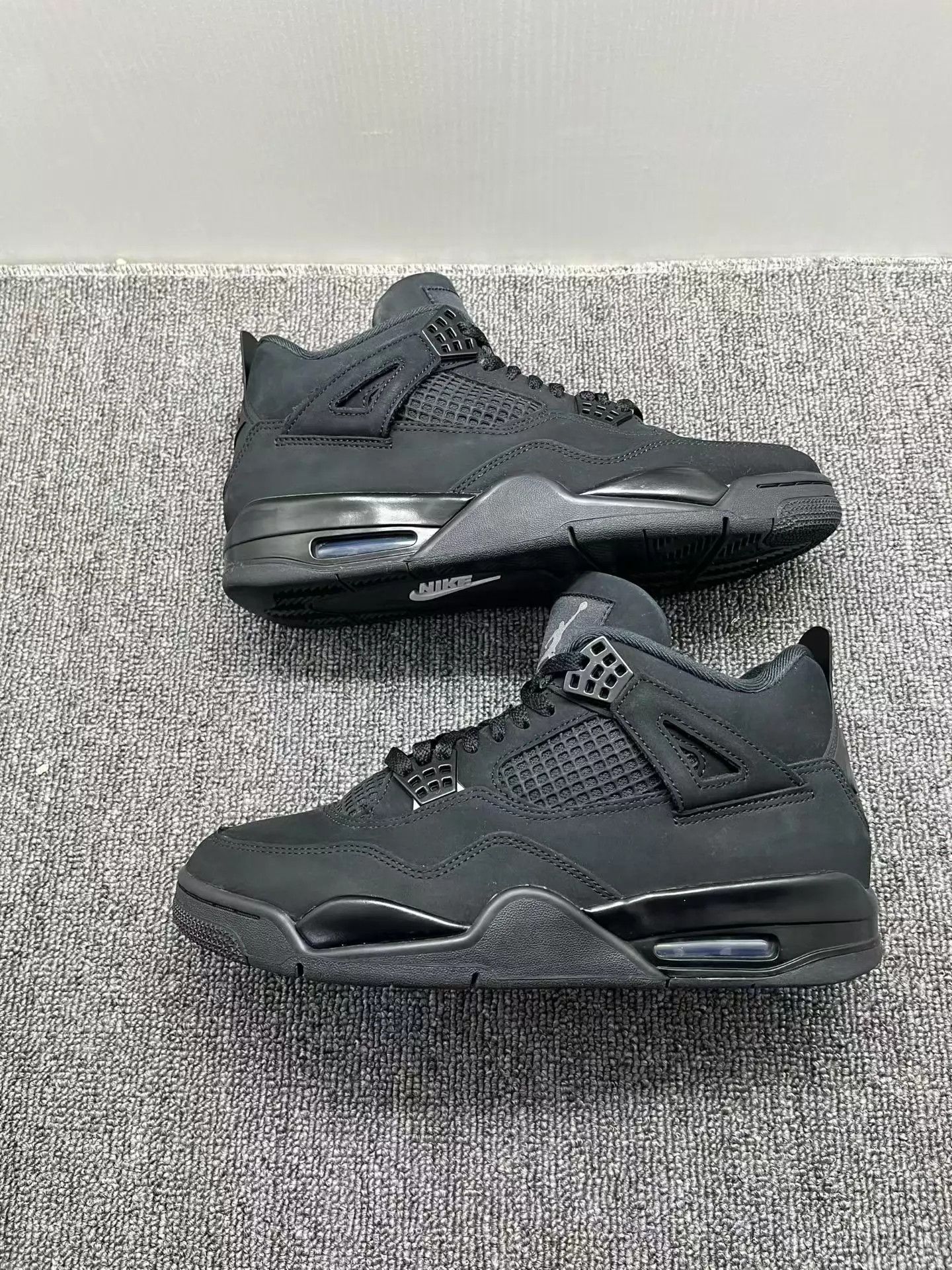 Nike aj4 black cat US 44.5 OG box $1199 Size US 11.5 / EU 44-45 - 4 Thumbnail