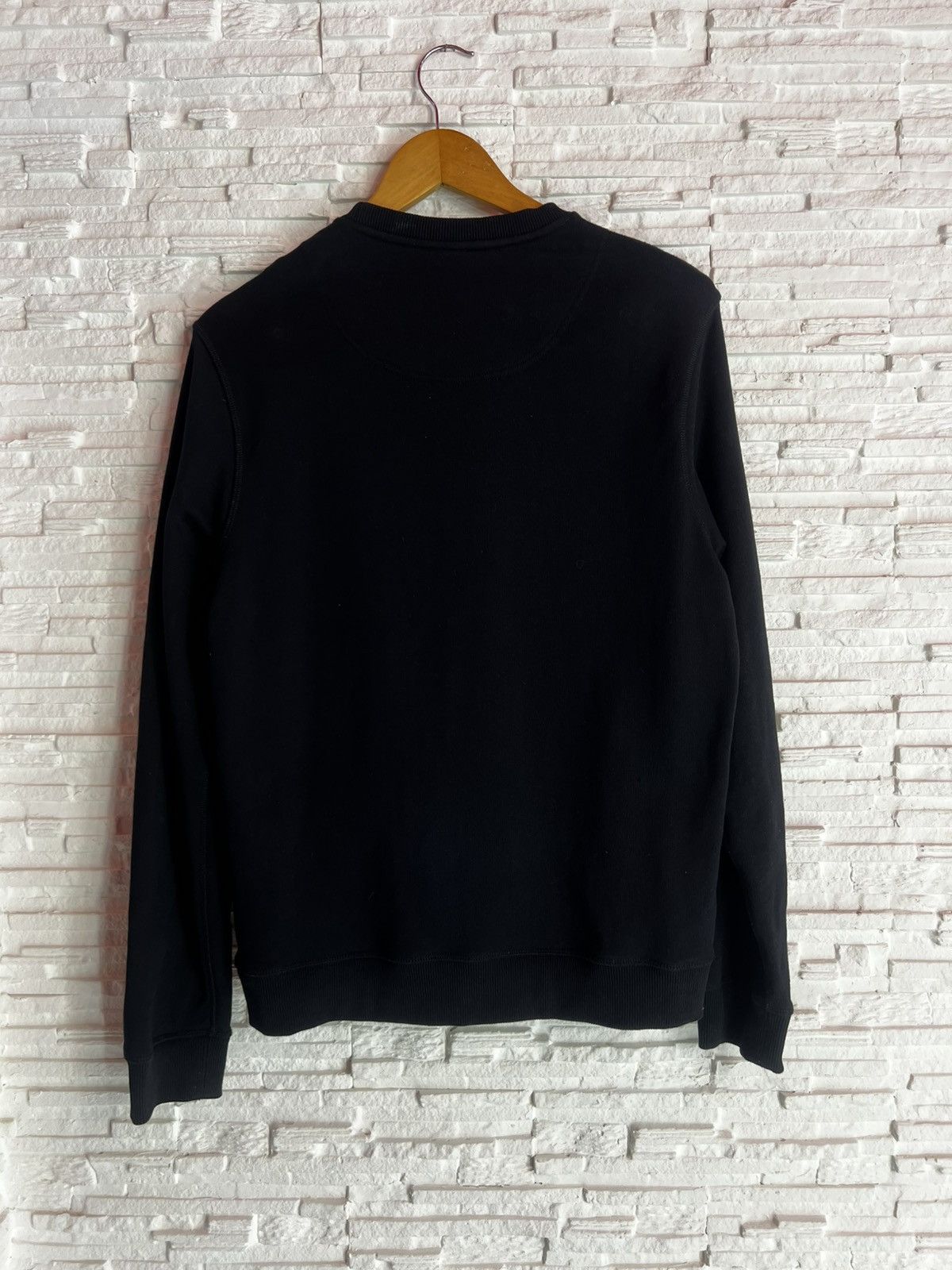 Kenzo Kenzo Paris Embroidered Logo Sweatshirt Black Size M Size US M / EU 48-50 / 2 - 3 Thumbnail