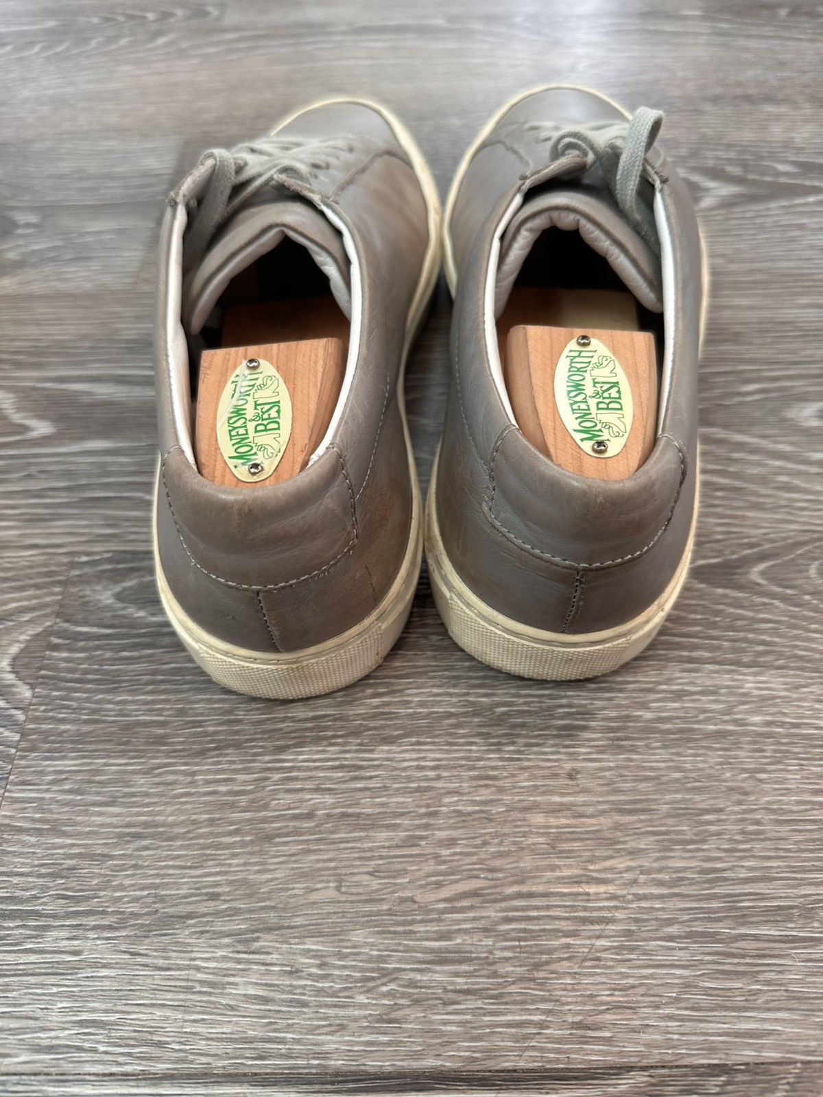 Common Projects Common Projects Leather Achilles Low Grey 42 Size US 9 / EU 42 - 4 Thumbnail