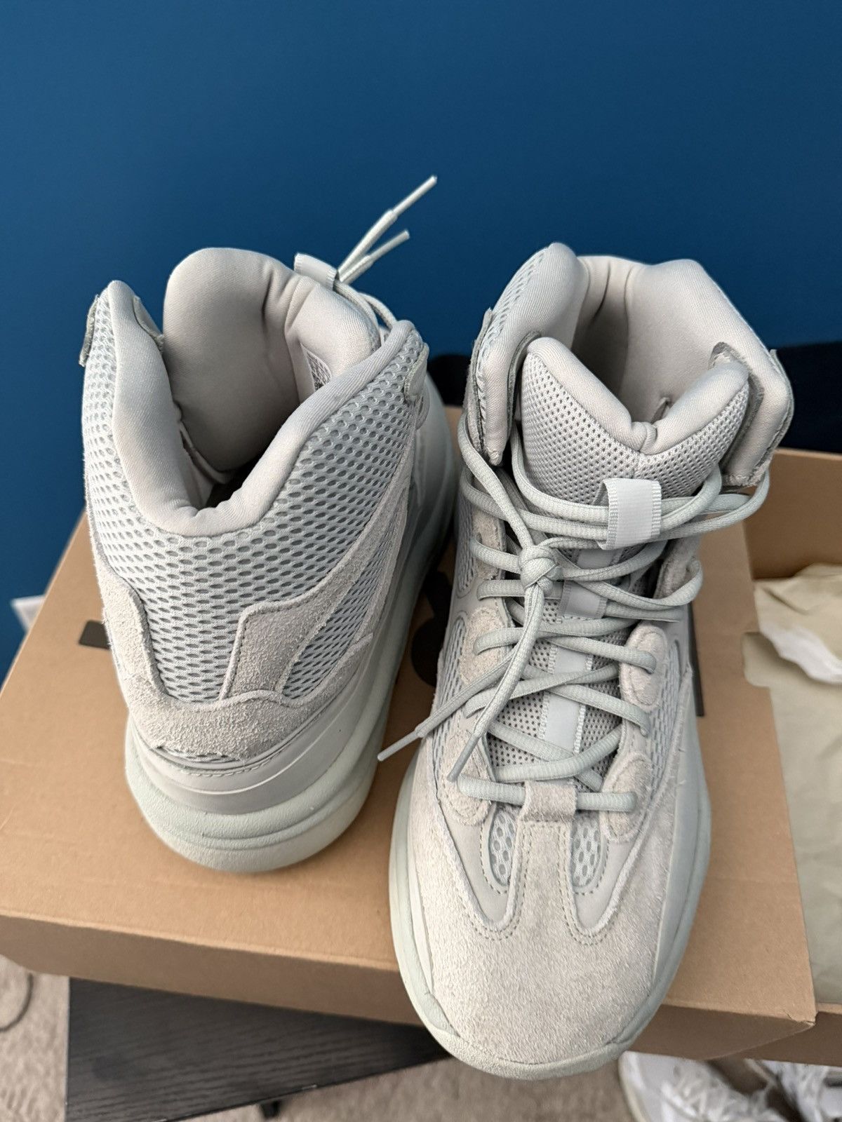Yeezy Adidas Yeezy Desert Boot 'Salt' Size US 10 / EU 43 - 5 Thumbnail